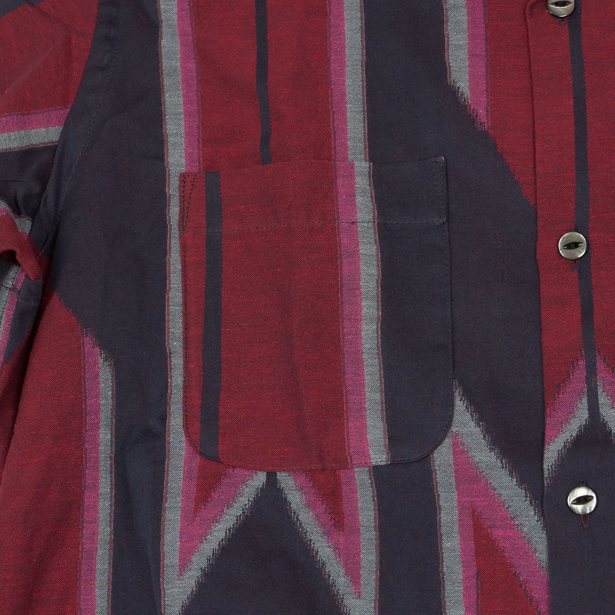 Needles Short Sleeve Red Arrow Kimono Camp Shirt