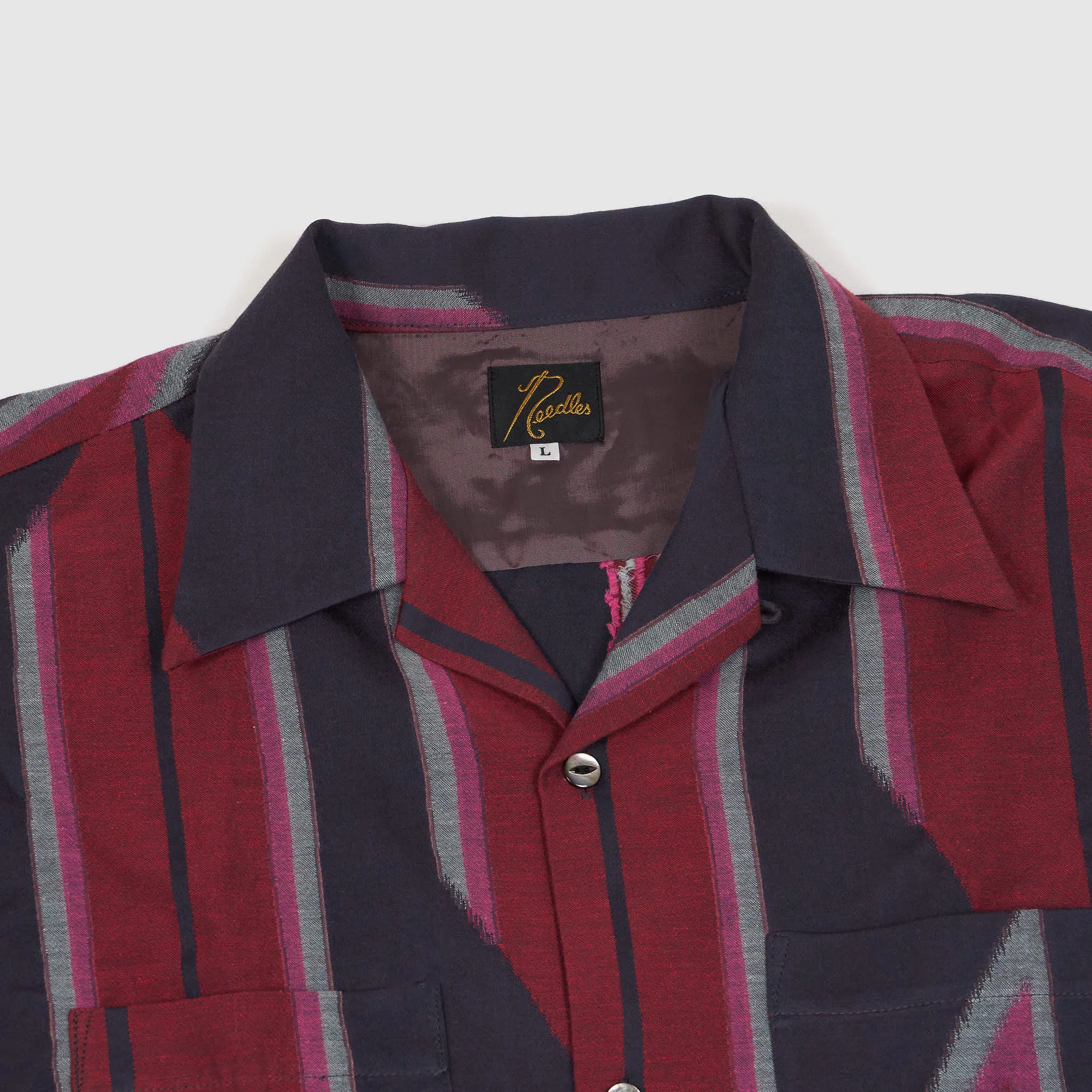 Needles Short Sleeve Red Arrow Kimono Camp Shirt