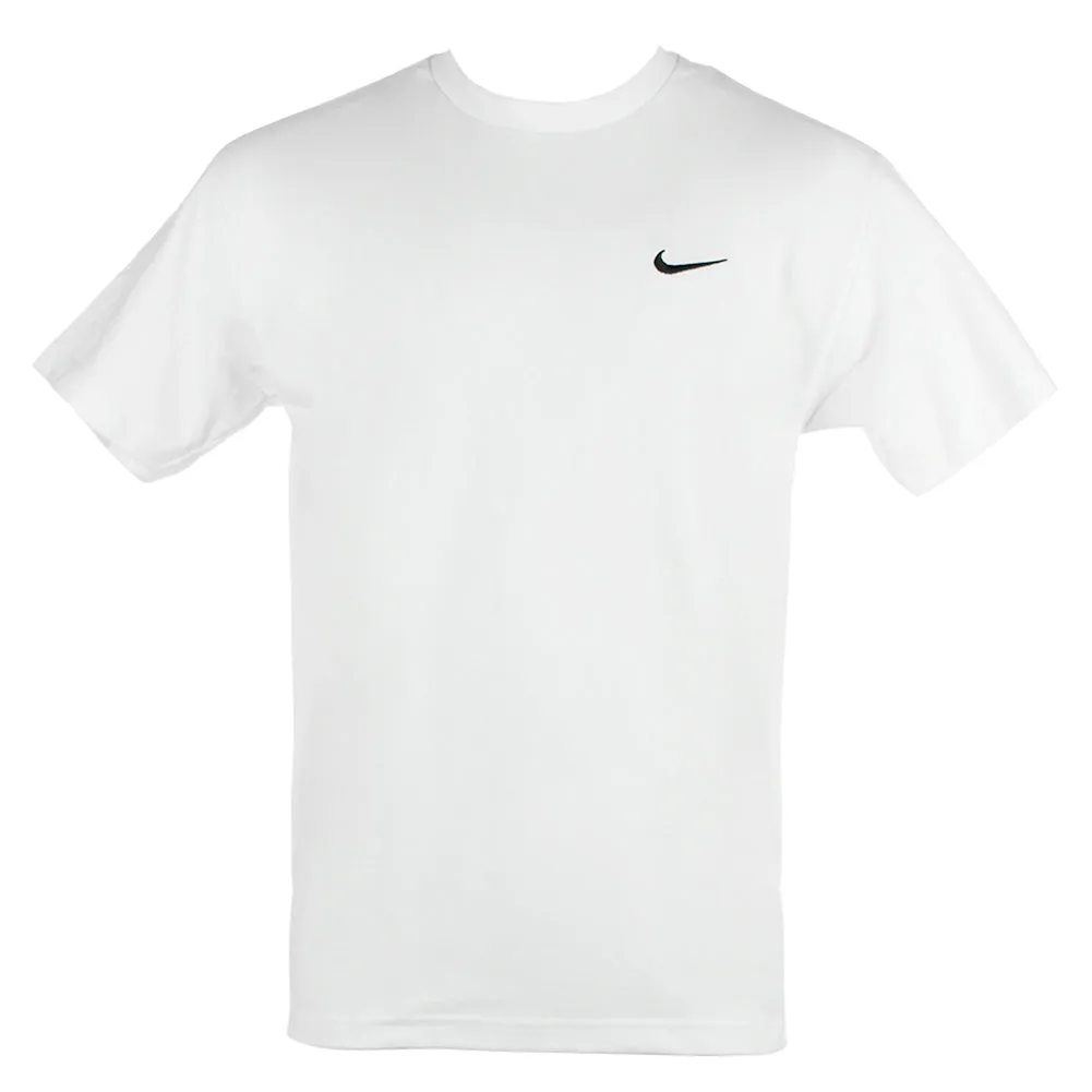 Nike Men's Short Sleeve Athletic Wear Embroidered Swoosh Workout Active T-Shirt