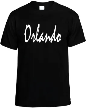 Orlando Florida Unisex T-Shirt Novelty Graphic Tee Shirt