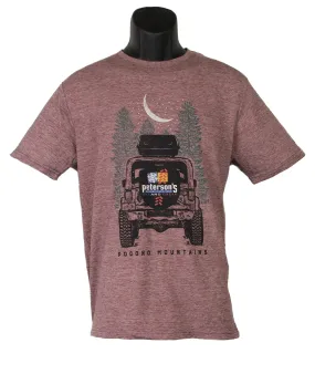 Peterson's Ski and Cycle Moon over the Poconos Tee