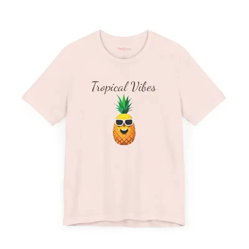 Pineapple Vibes Cozy Unisex Jersey Short Sleeve Tee