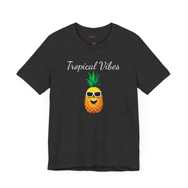 Pineapple Vibes Cozy Unisex Jersey Short Sleeve Tee