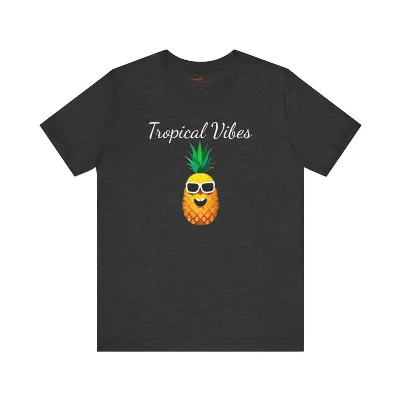 Pineapple Vibes Cozy Unisex Jersey Short Sleeve Tee
