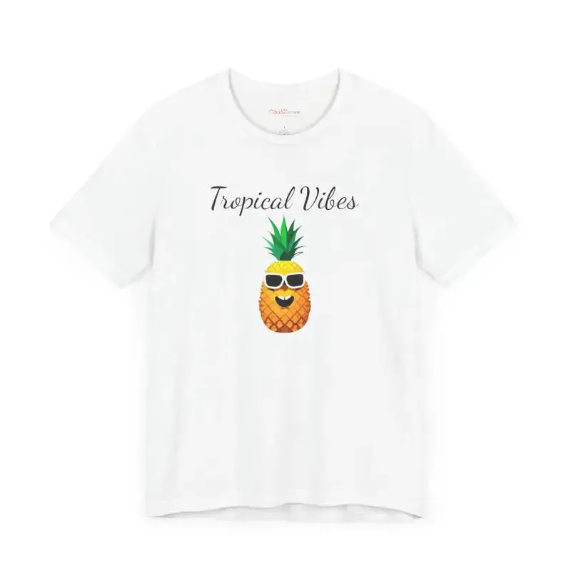 Pineapple Vibes Cozy Unisex Jersey Short Sleeve Tee