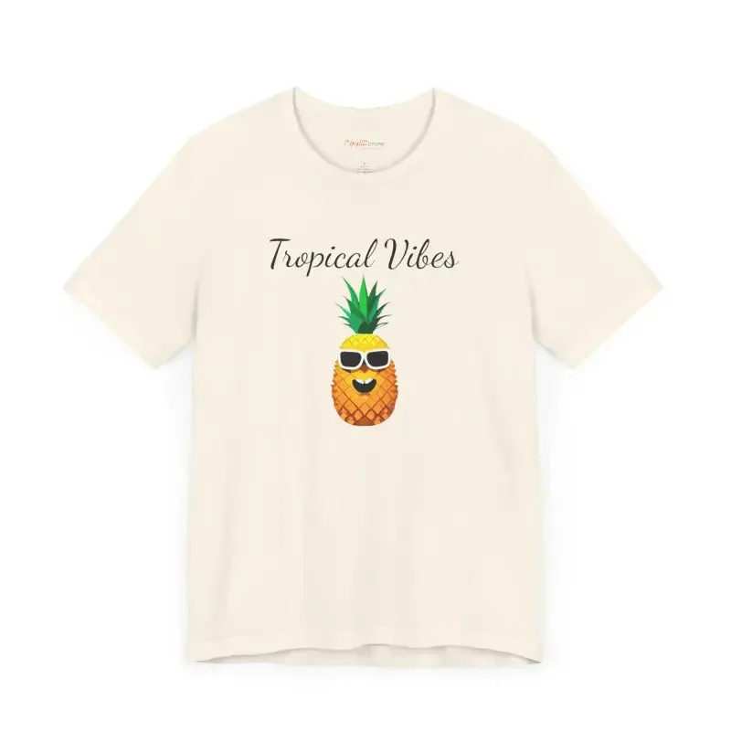 Pineapple Vibes Cozy Unisex Jersey Short Sleeve Tee