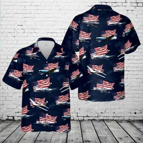 Piper PA-28 Cherokee 4th Of July Hawaiian Shirt, Patriotic Hawaiian Shirt for men