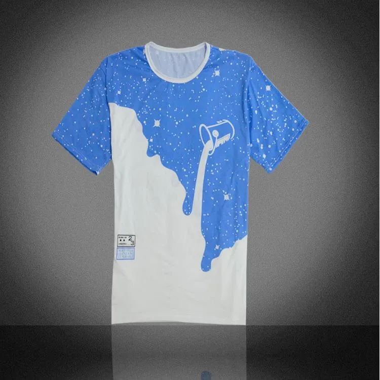 Popular Short Sleeve T-Shirt Summer Slim Look Trendy Matching T-Shirt