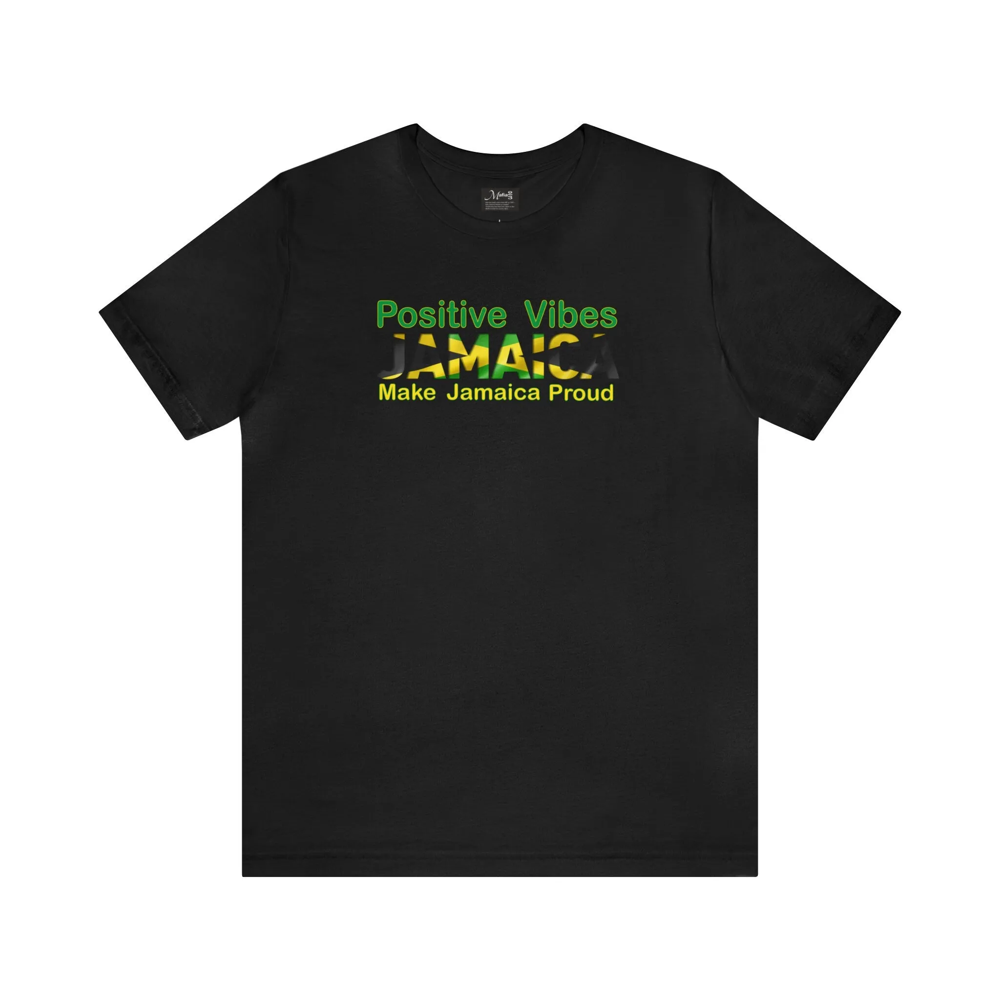 Positive Vibes Shirt | M23 designs cute Tropical clothe funny graphics apparel Jamaica T-shirt