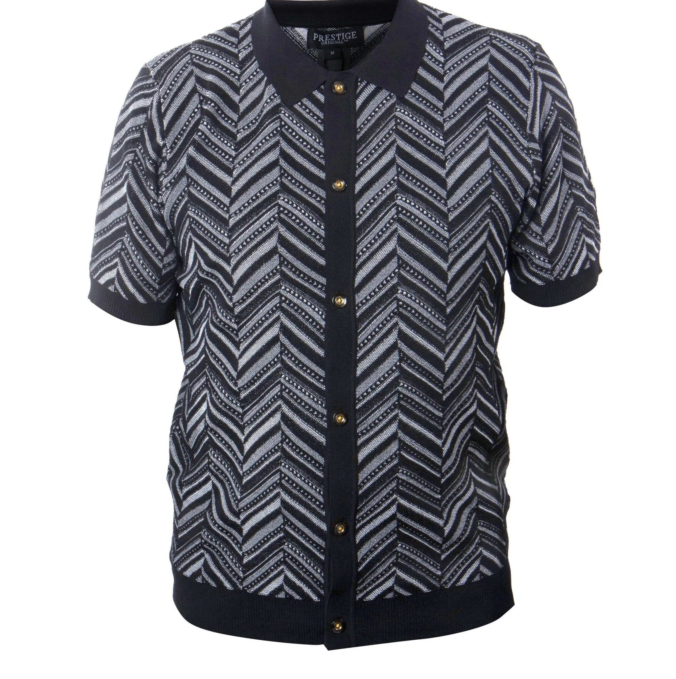 Prestige CMK-326 Short Sleeve Polo Black