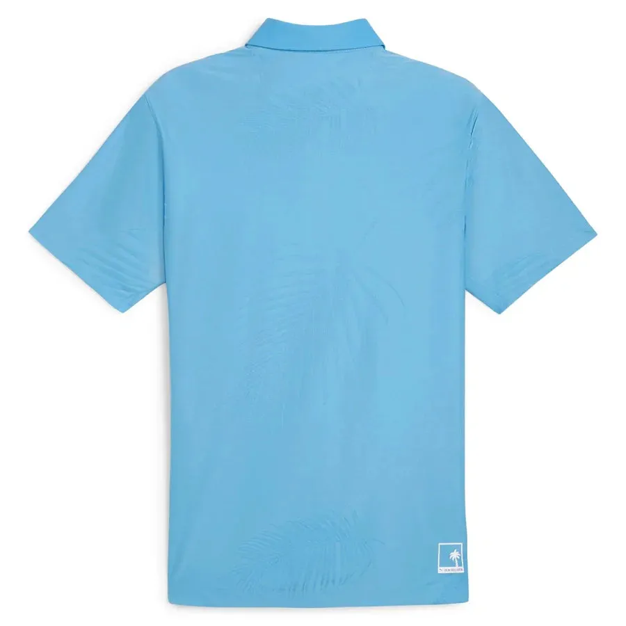 Puma x PTC Jacquard Golf Polo - Blue