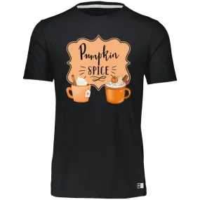 Pumpkin Spice Latte Orangetan Black CLOSEOUT -- Essential Dri-Power Tee