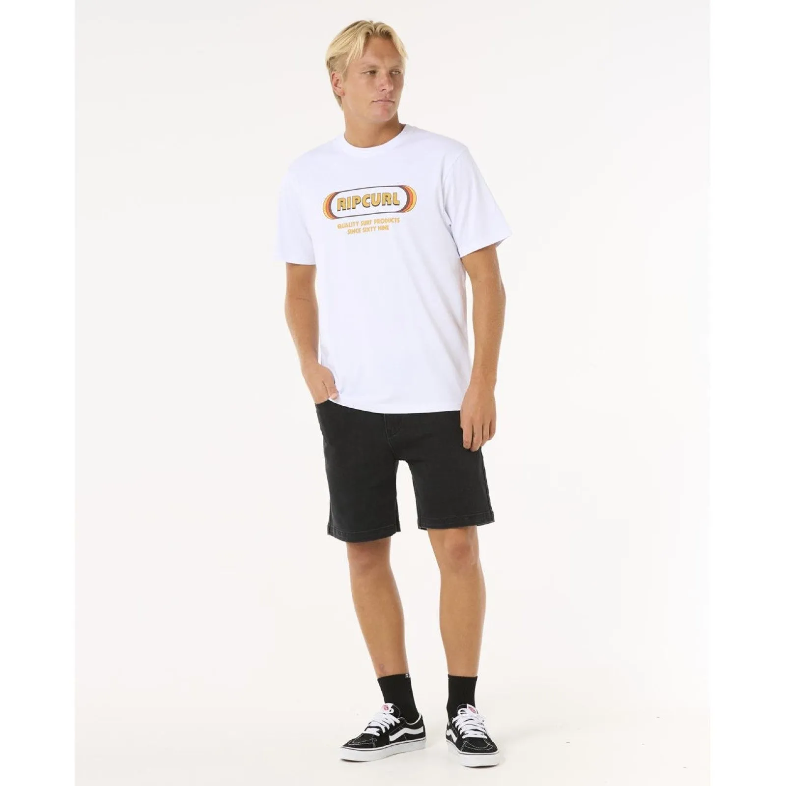 Rip Curl Mens Surf Revival Yo Mumma Short Sleeve T-Shirt