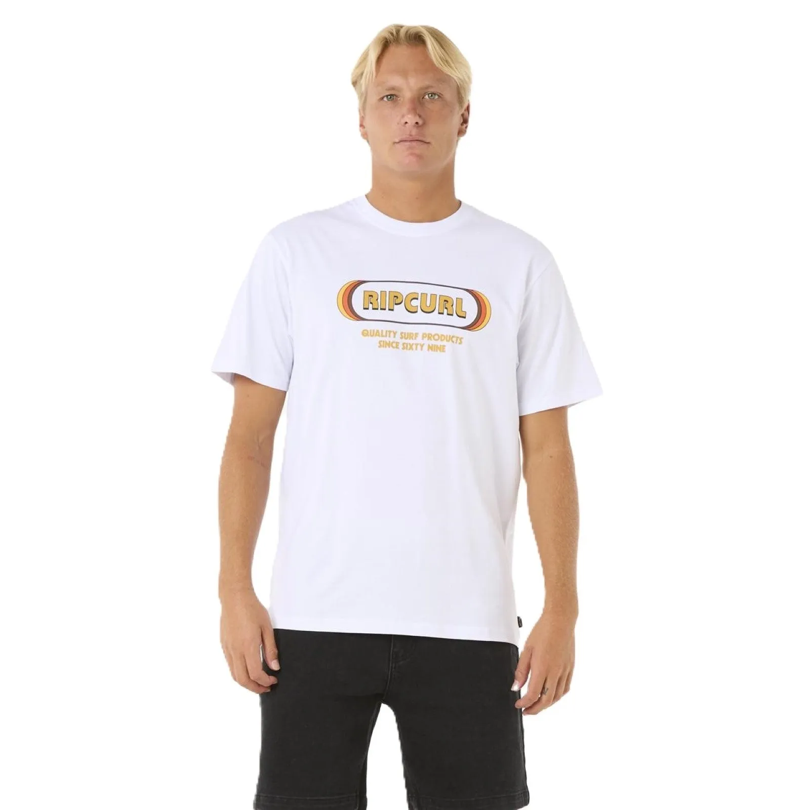 Rip Curl Mens Surf Revival Yo Mumma Short Sleeve T-Shirt