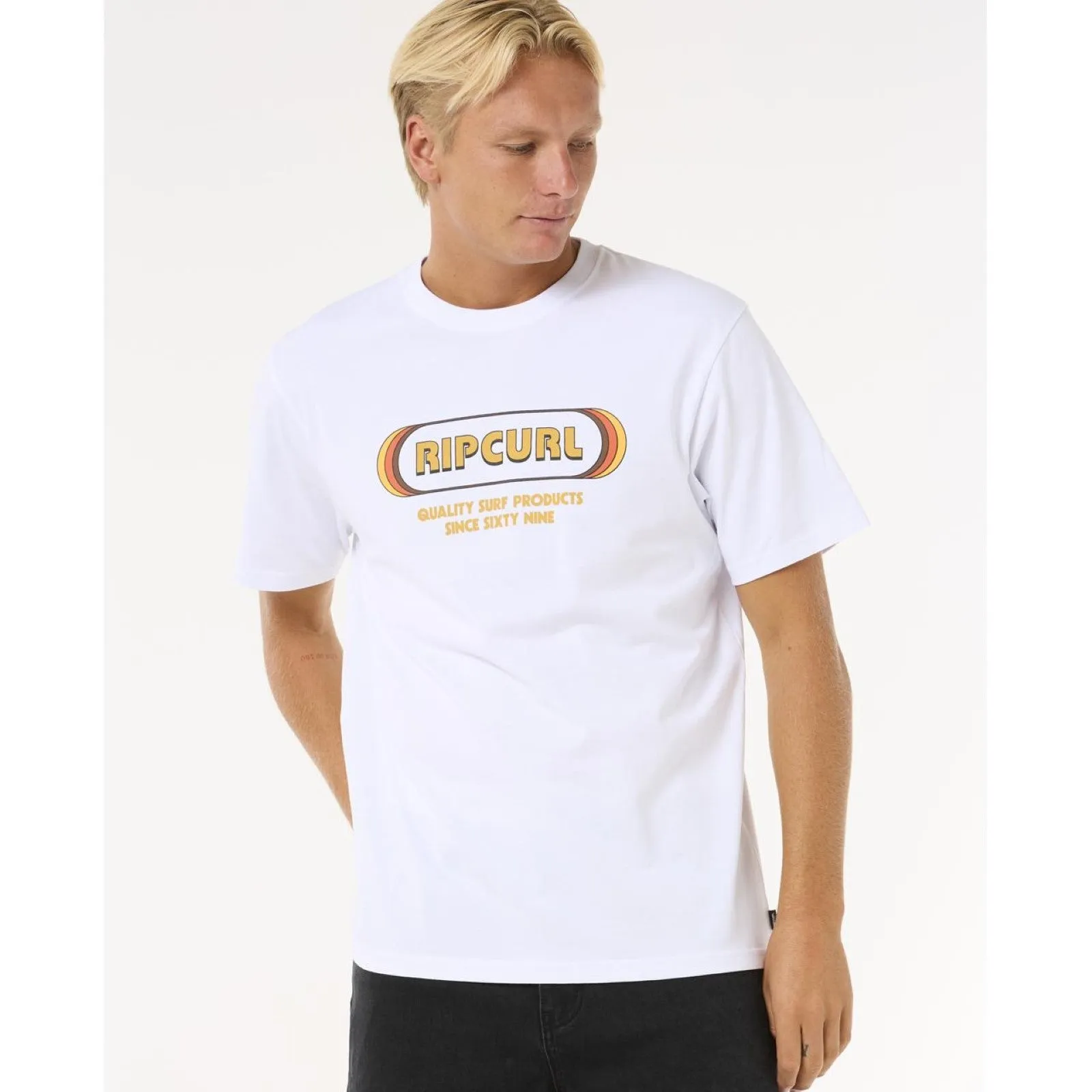 Rip Curl Mens Surf Revival Yo Mumma Short Sleeve T-Shirt
