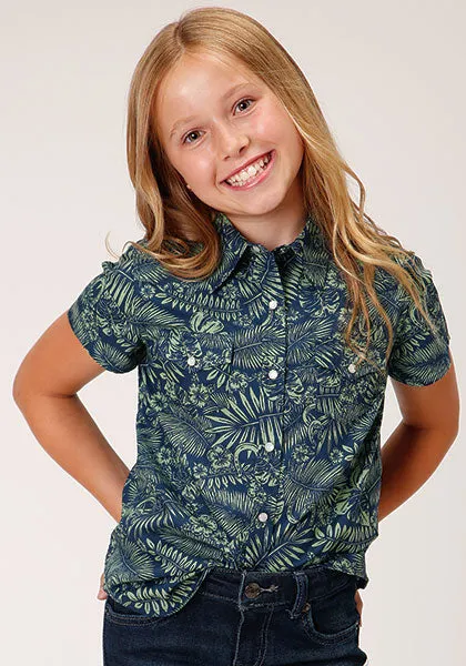Roper Girls Short Sleeve Shirt Style 03-081-0064-0465