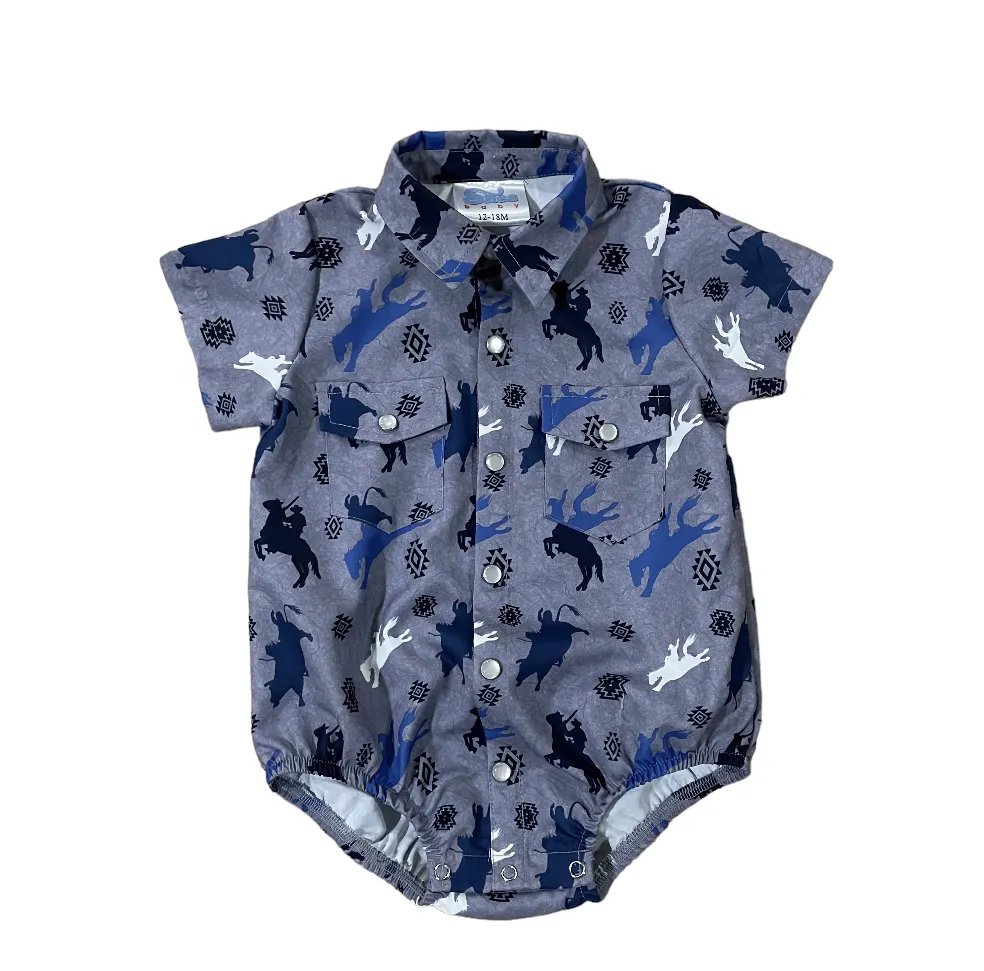 Roughstock Pearl Snap Onesie Baby (0-18M)