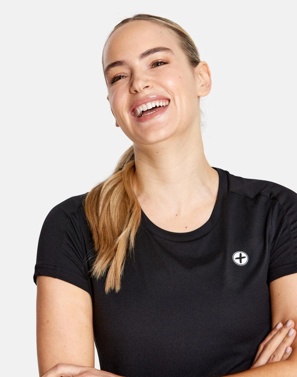 Run Free Tee in Black