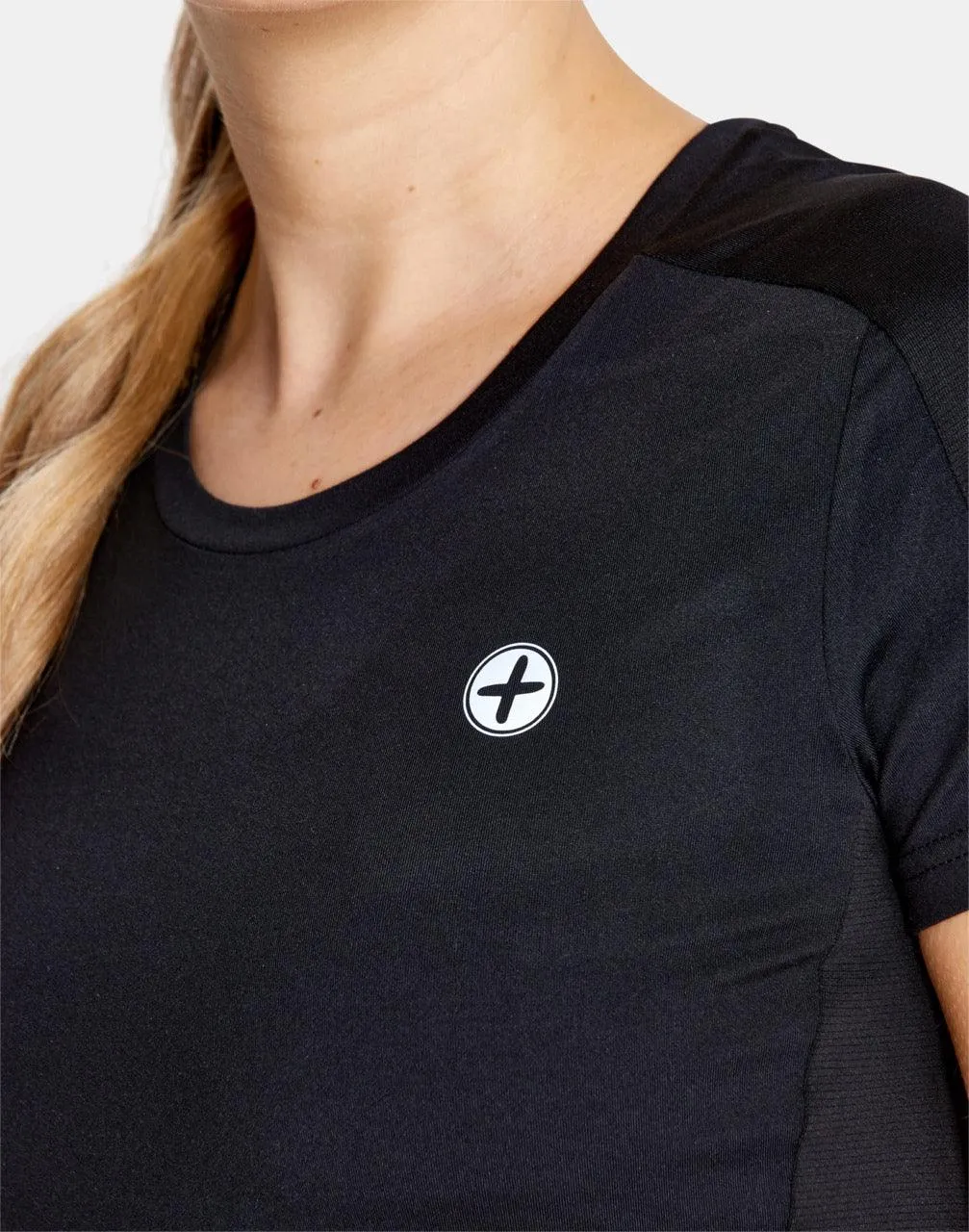 Run Free Tee in Black