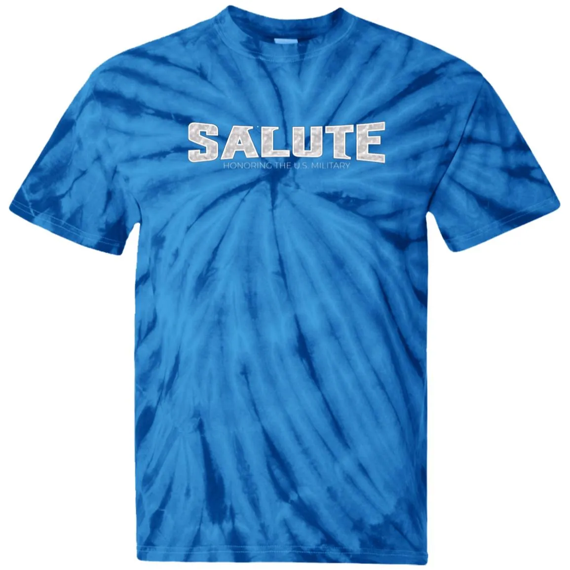 Salute - 100% Cotton Tie Dye T-Shirt
