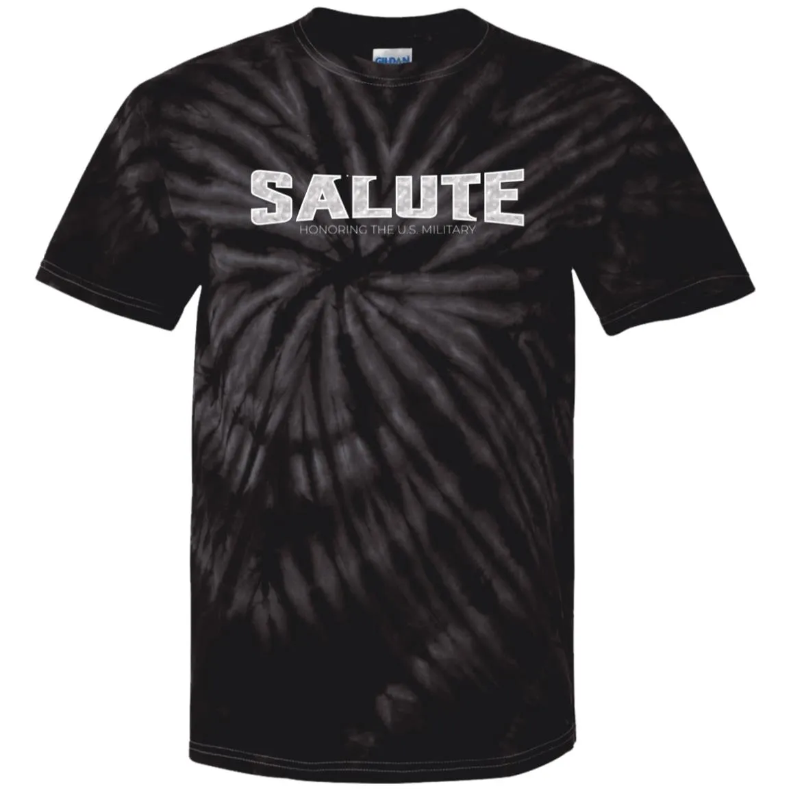 Salute - 100% Cotton Tie Dye T-Shirt