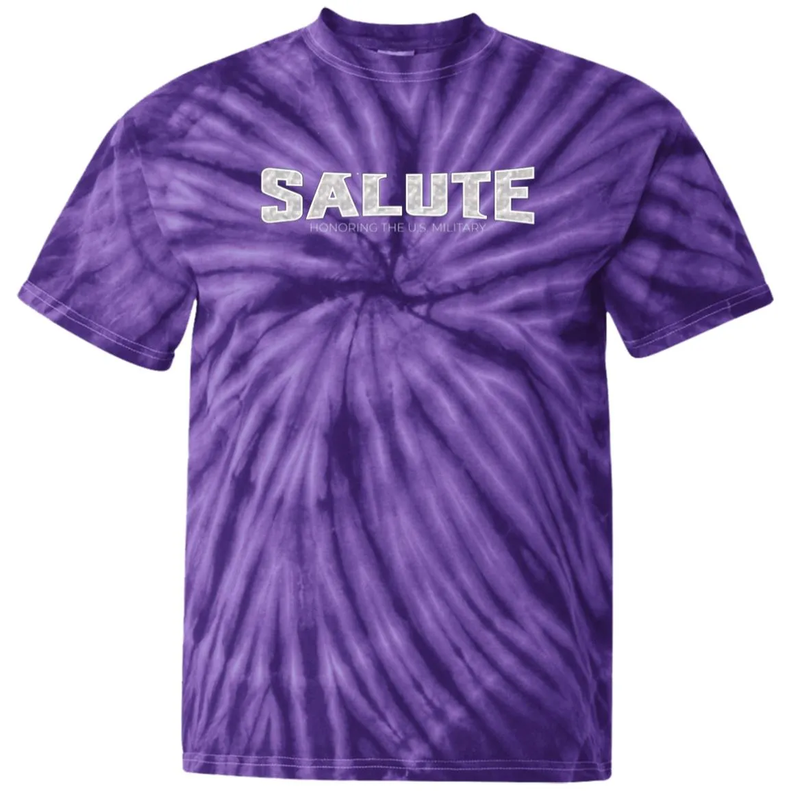 Salute - 100% Cotton Tie Dye T-Shirt