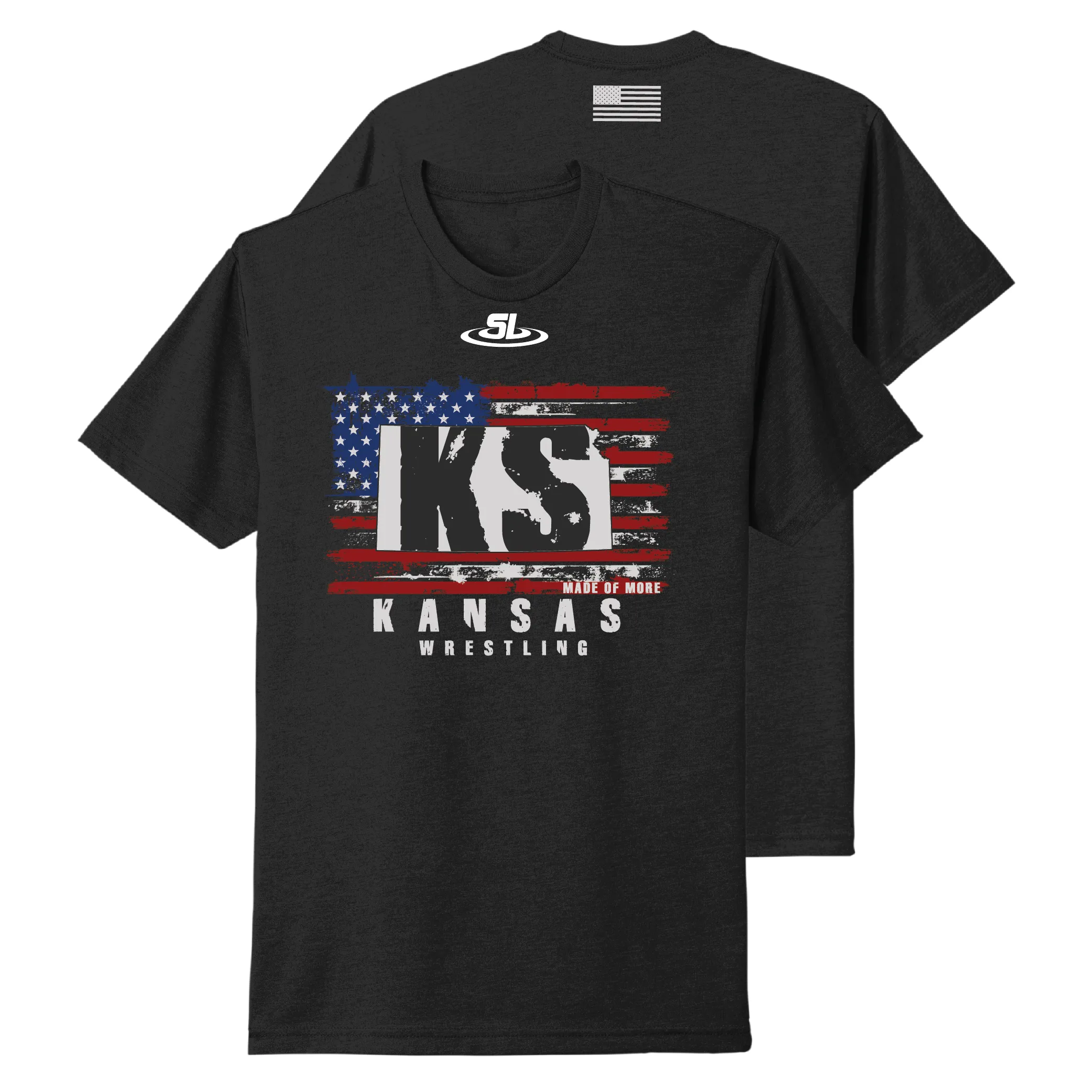 Scraplife State Wrestling Tee - Kansas
