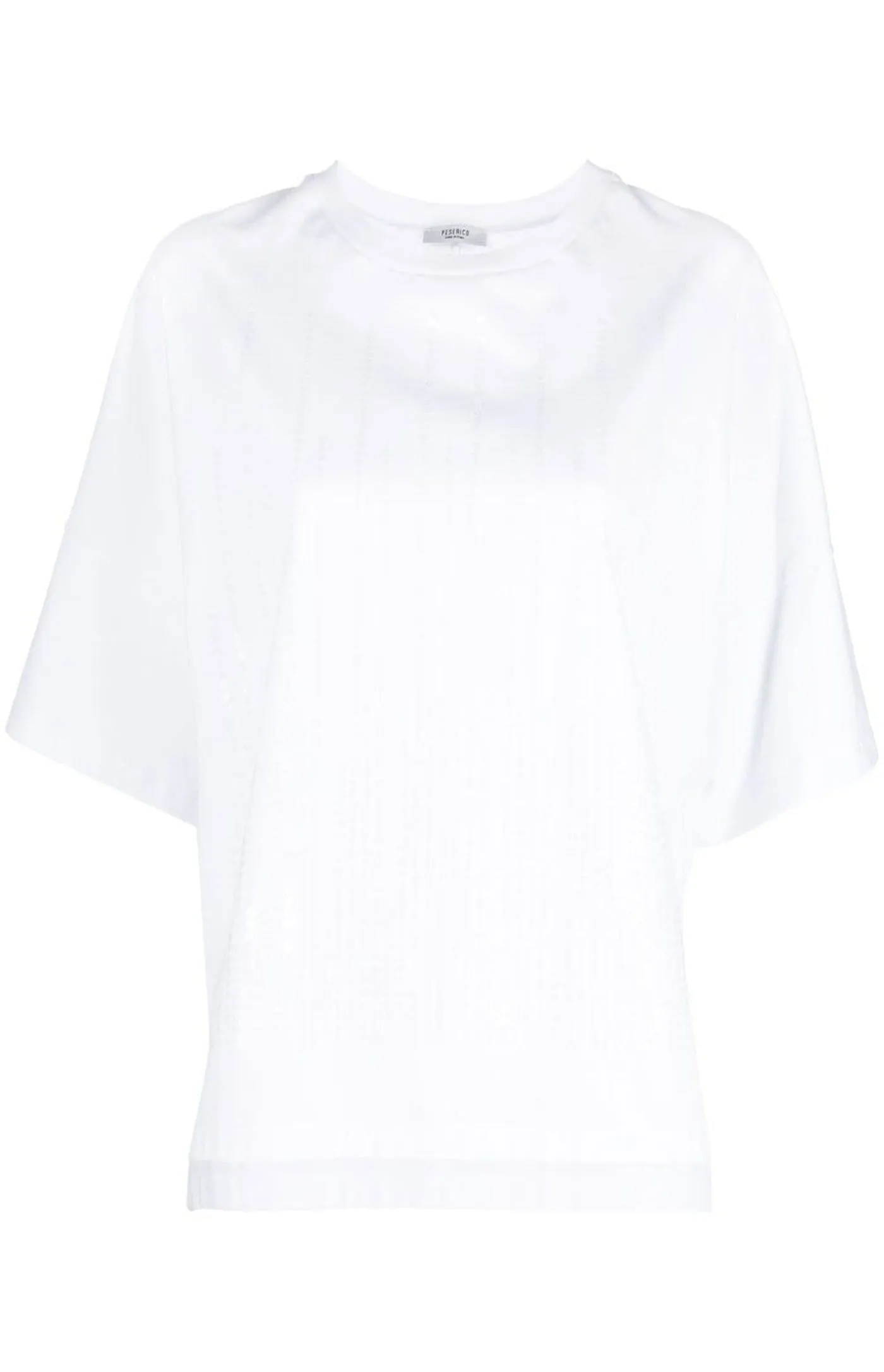 Sequin-embellished short-sleeve T-shirt