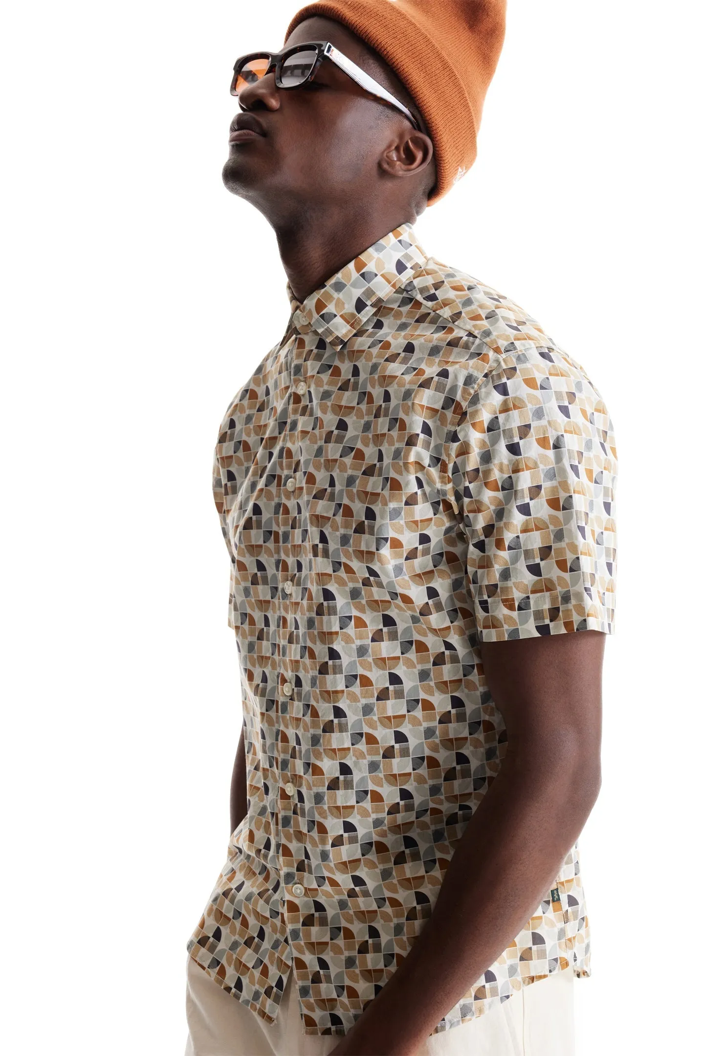 Soft Cloth Collar Shirt in Italian Poplin - White Archer Zen