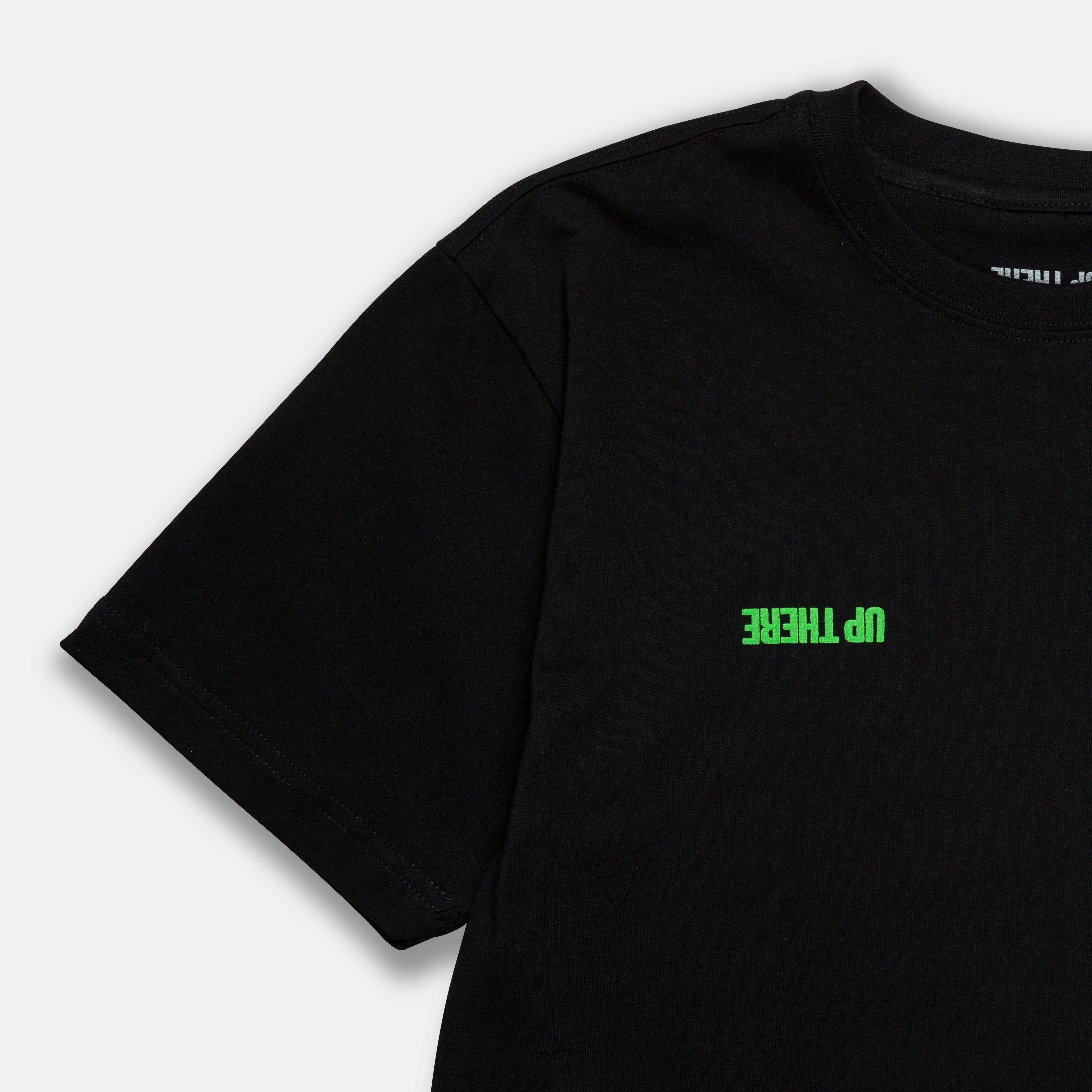 SS Logo Tee - Black/Green