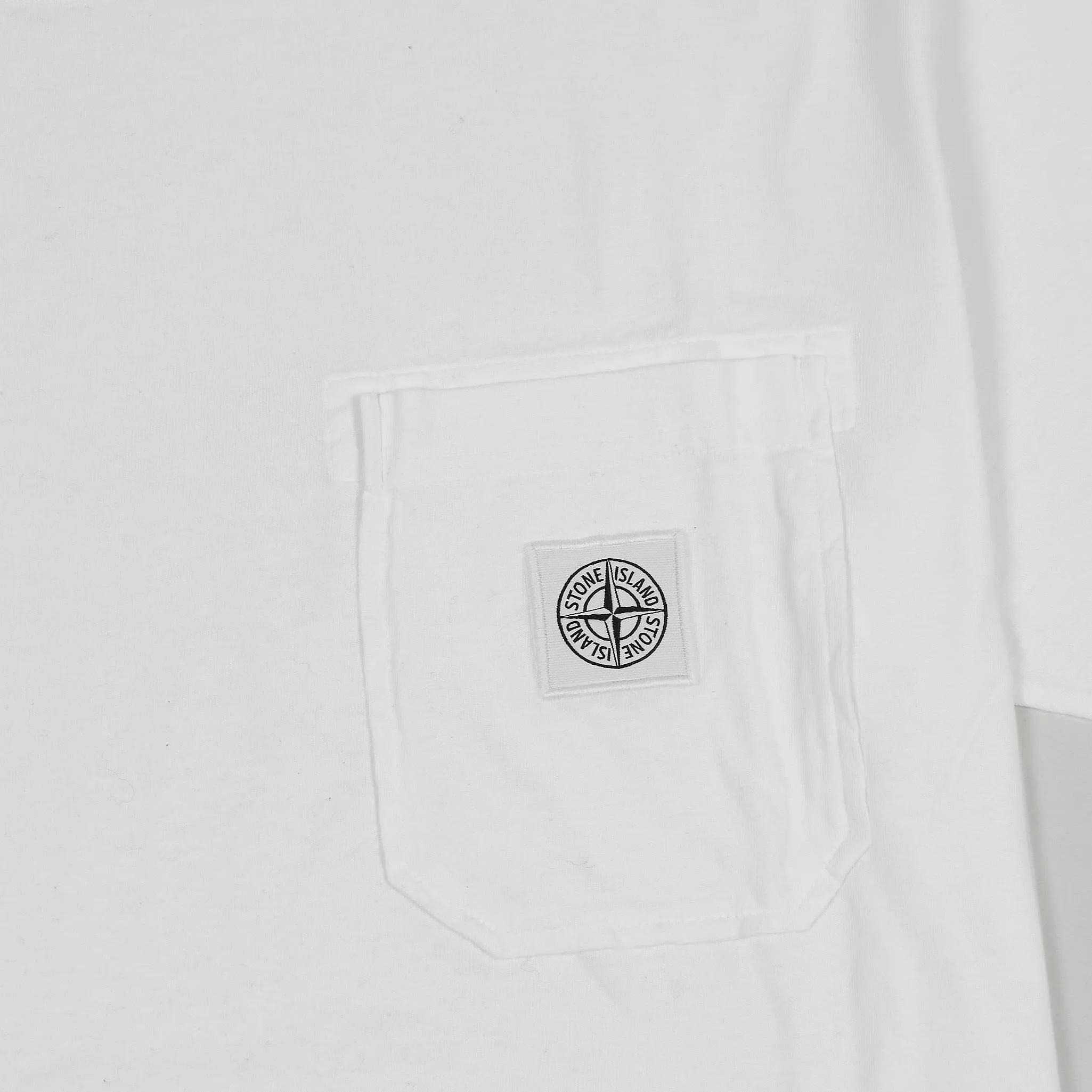 Stone Island Crew Neck Pocket T-Shirt w/Logo