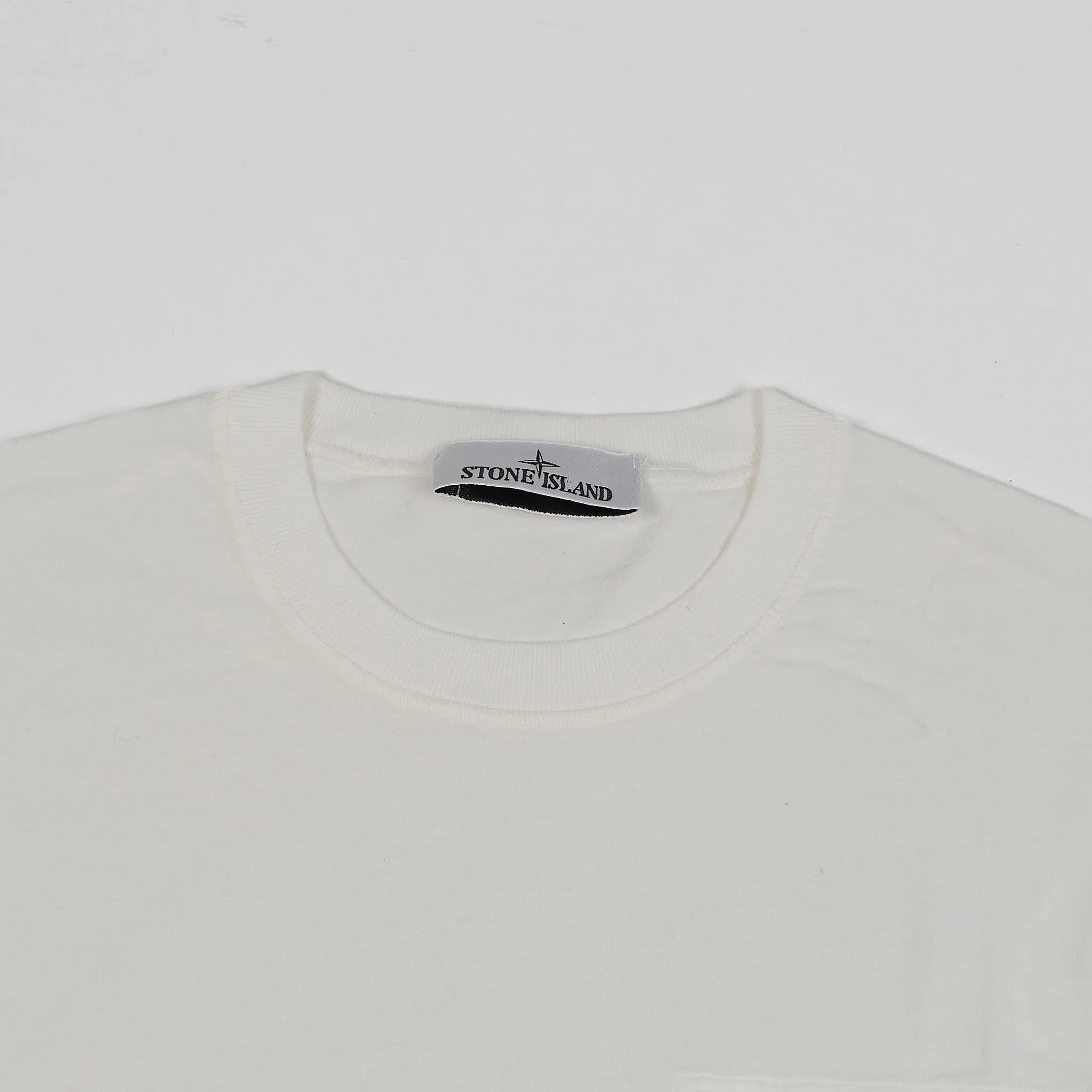 Stone Island Crew Neck Pocket T-Shirt w/Logo