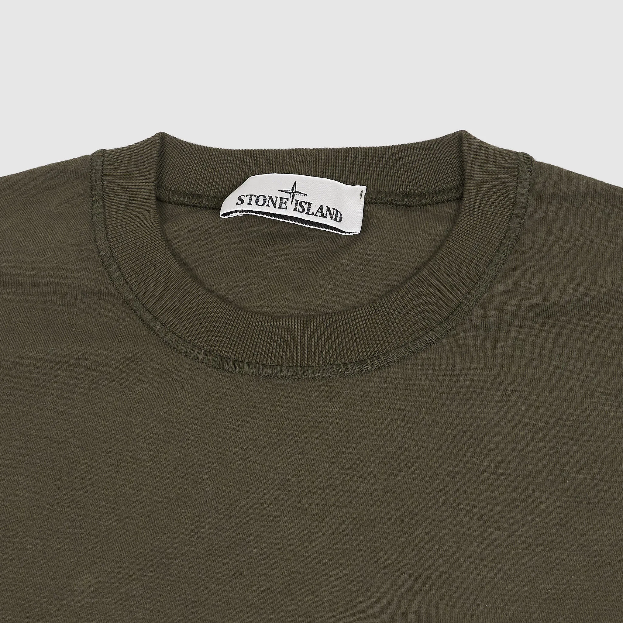 Stone Island Crew Neck Pocket T-Shirt w/Logo