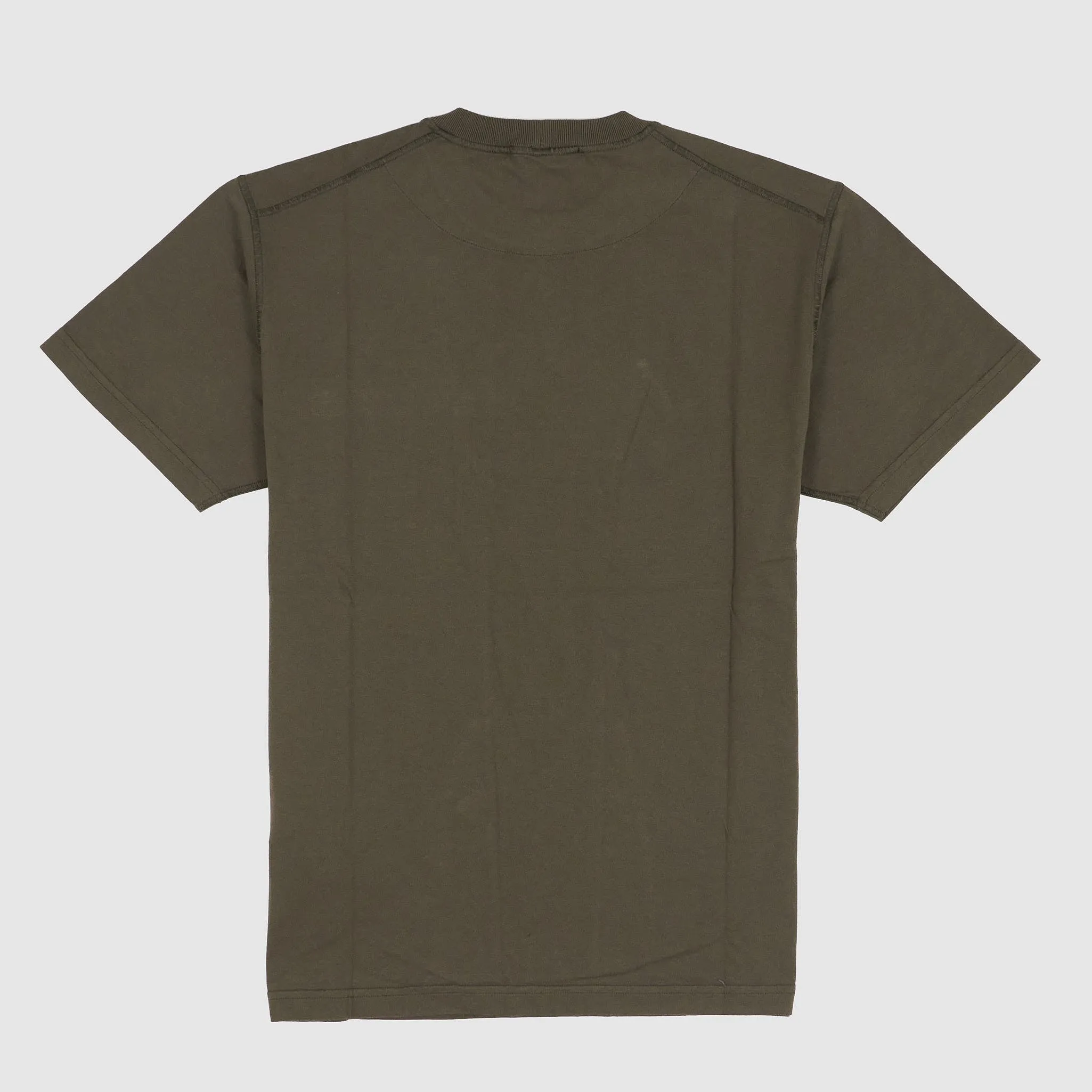 Stone Island Crew Neck Pocket T-Shirt w/Logo