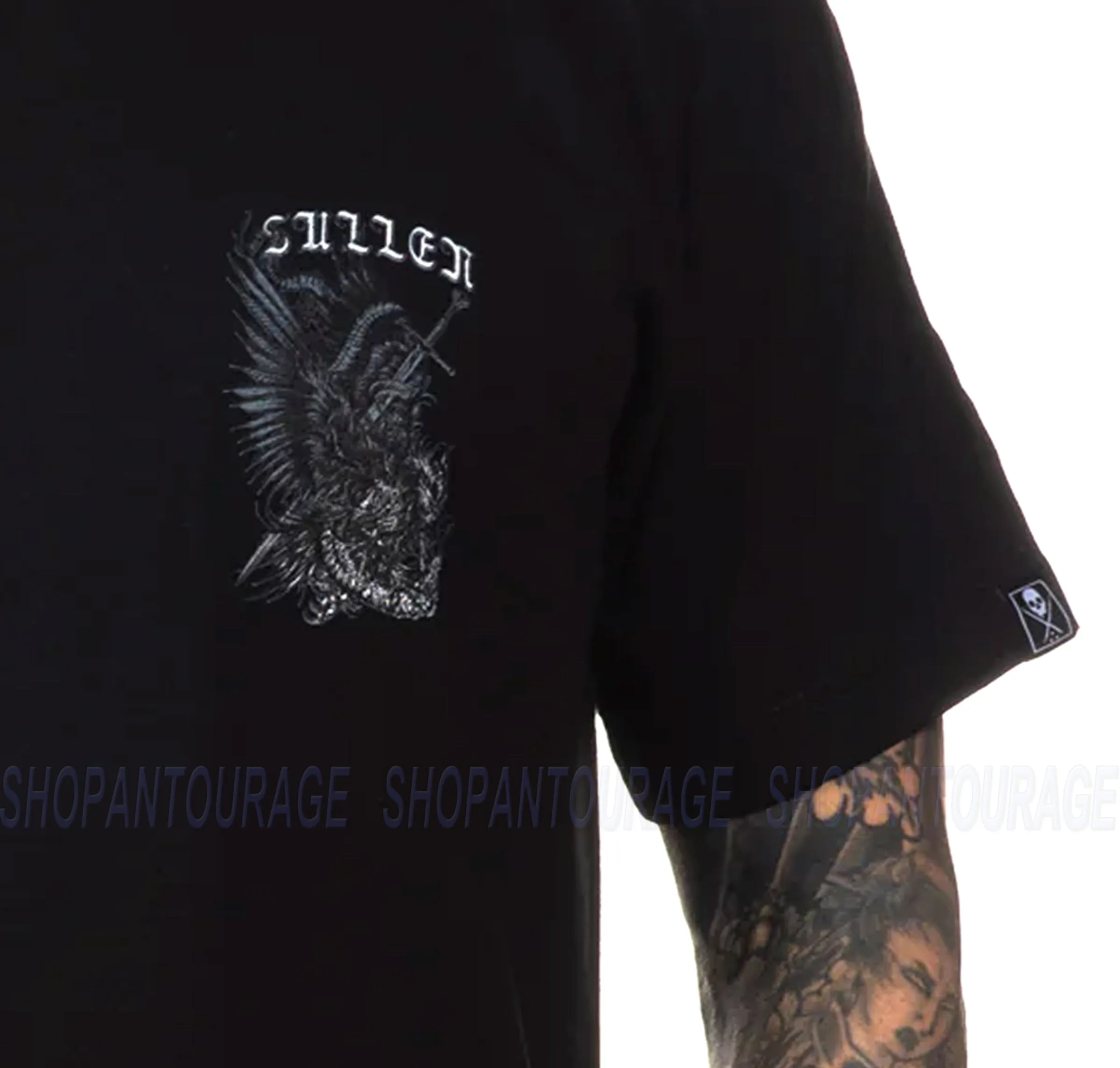 Sullen Art Collective Almeida Owl Standard SCM4749 Short Sleeve Men`s T-shirt