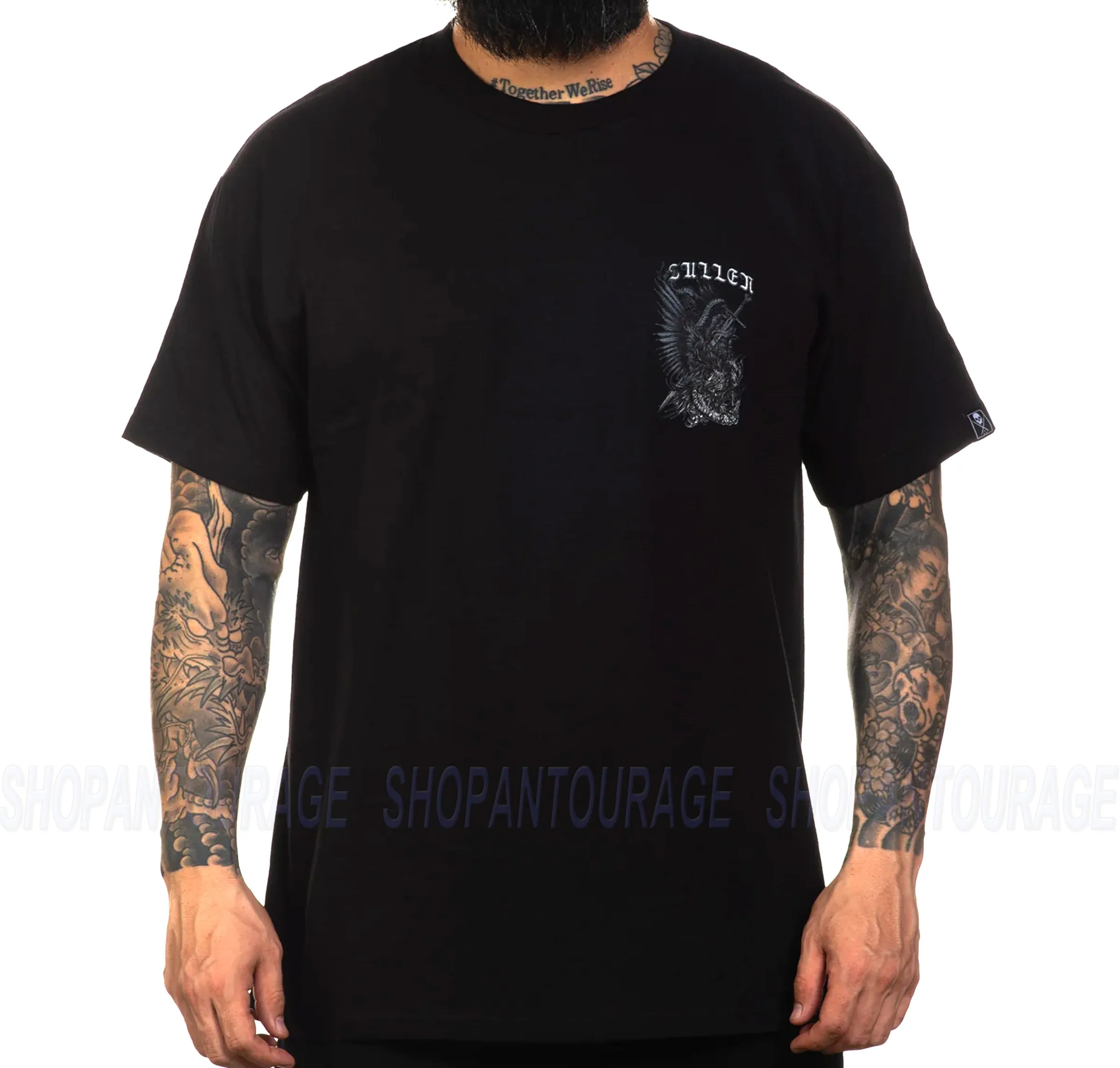 Sullen Art Collective Almeida Owl Standard SCM4749 Short Sleeve Men`s T-shirt