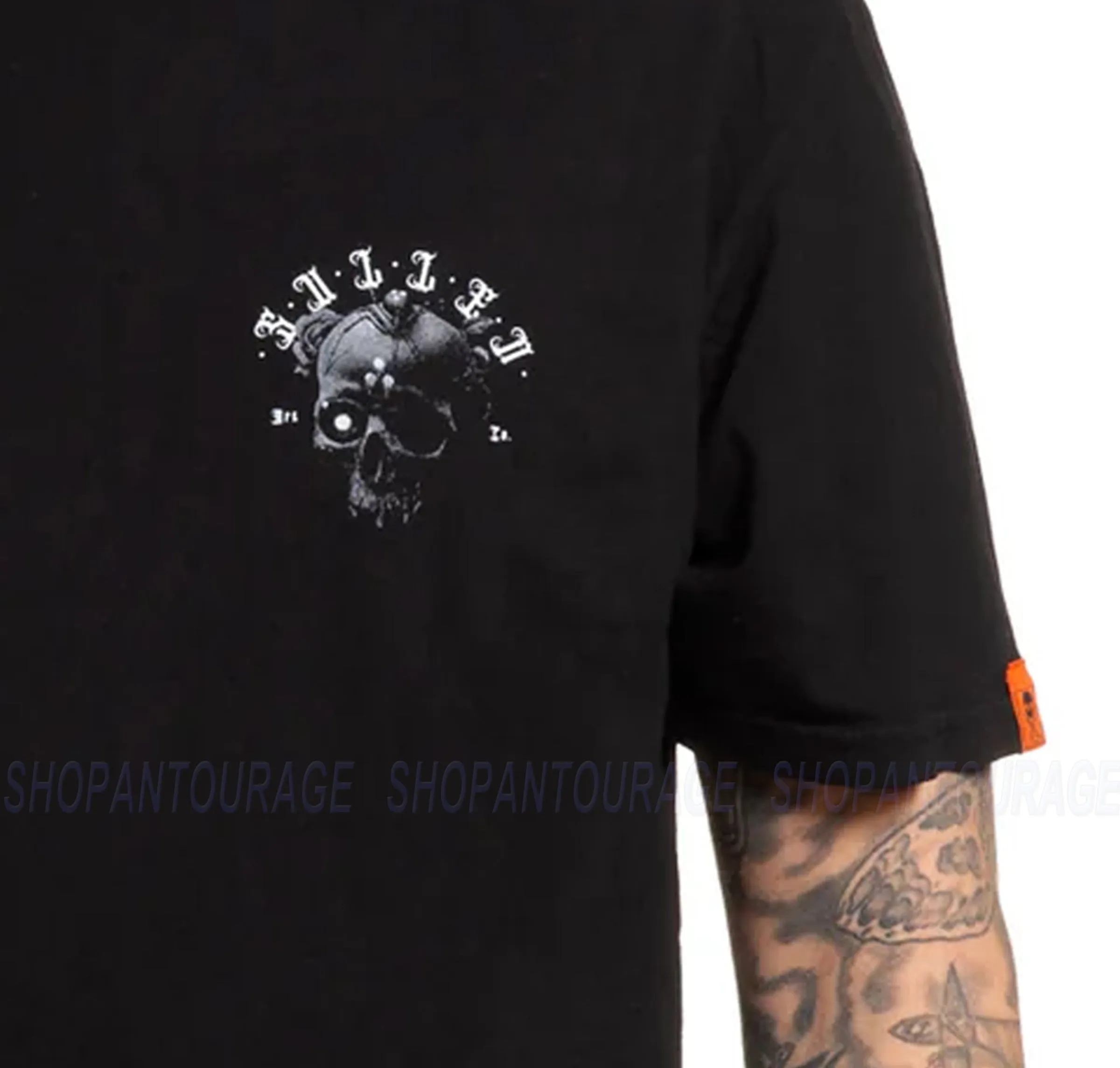 Sullen Art Collective Blaq Skull Premium Fit SCM6283 Short Sleeve T-shirt For Men