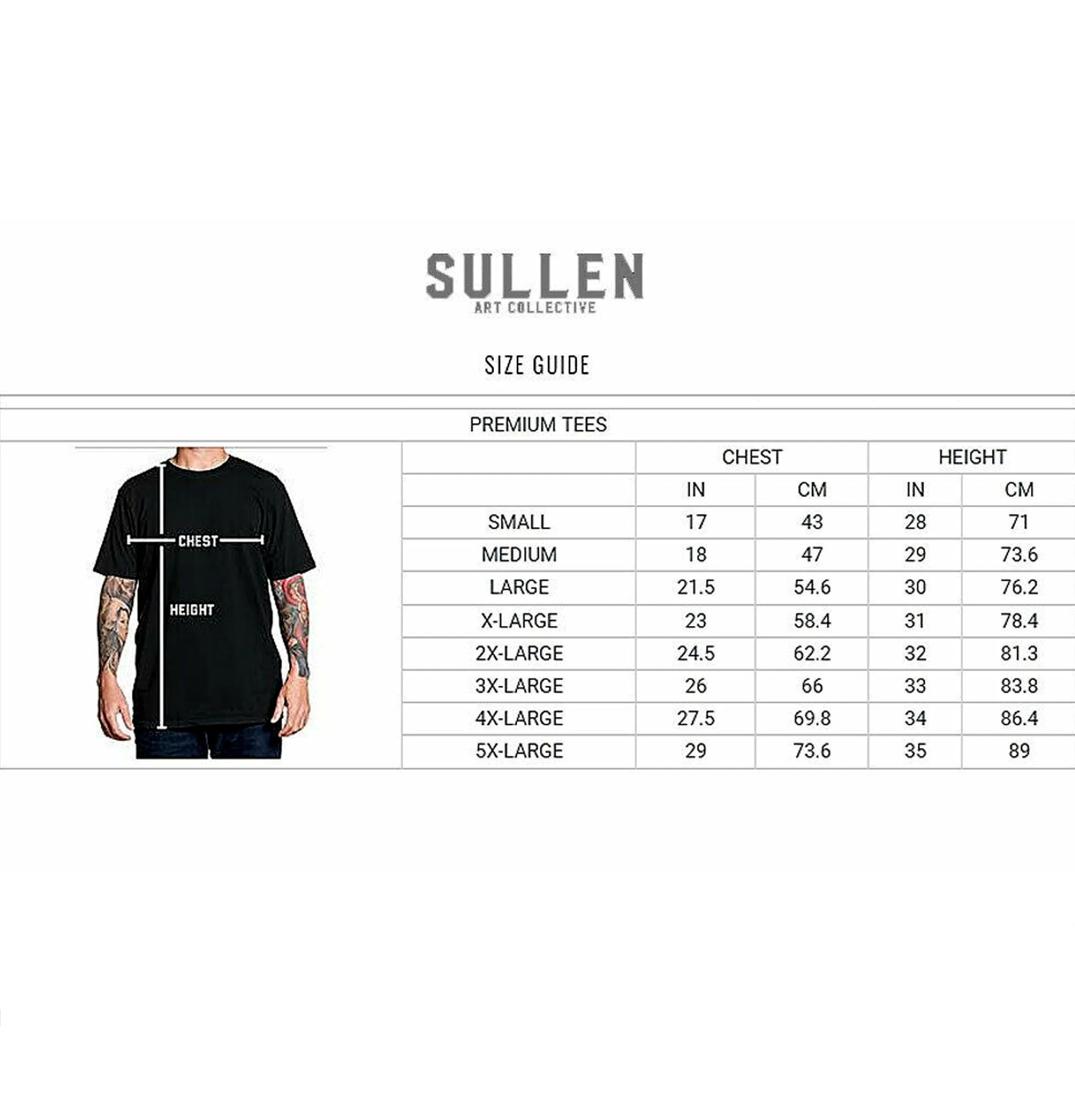 Sullen Art Collective Death Angel Premium SCM6527 Short Sleeve T-shirt For Men