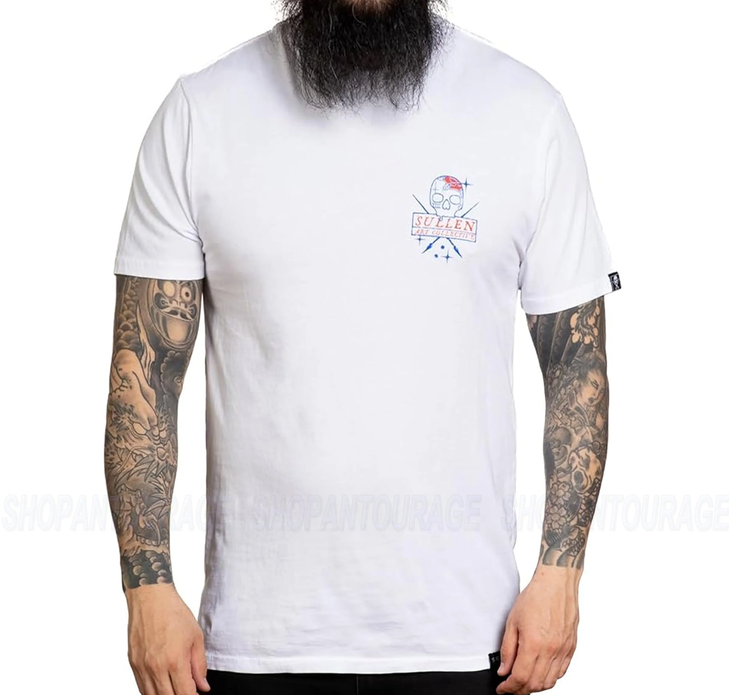 Sullen Art Collective Death Angel Premium SCM6527 Short Sleeve T-shirt For Men