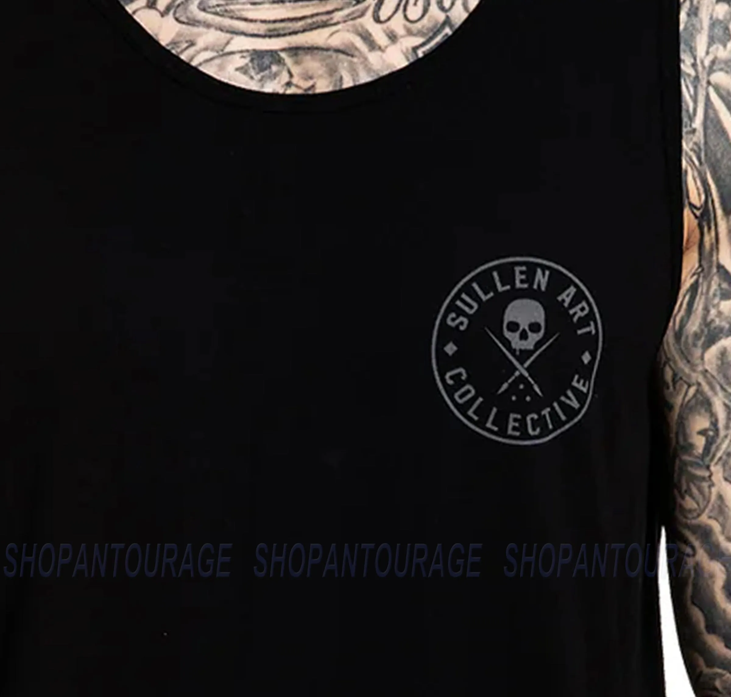 Sullen Art Collective Forever SCM3201 New Graphic Tattoo Sleeveless Tank Top For Men | 2 Colors