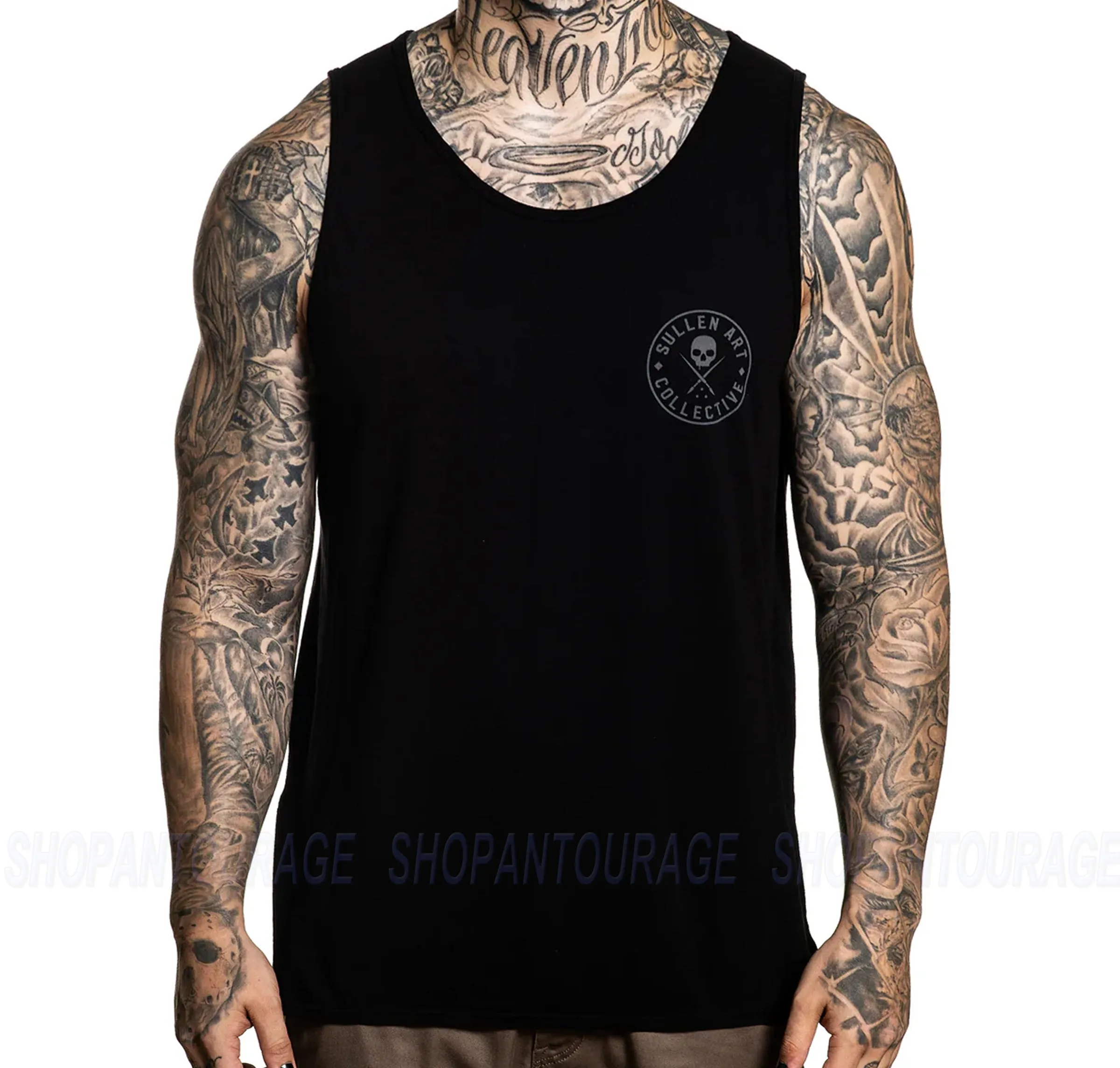 Sullen Art Collective Forever SCM3201 New Graphic Tattoo Sleeveless Tank Top For Men | 2 Colors