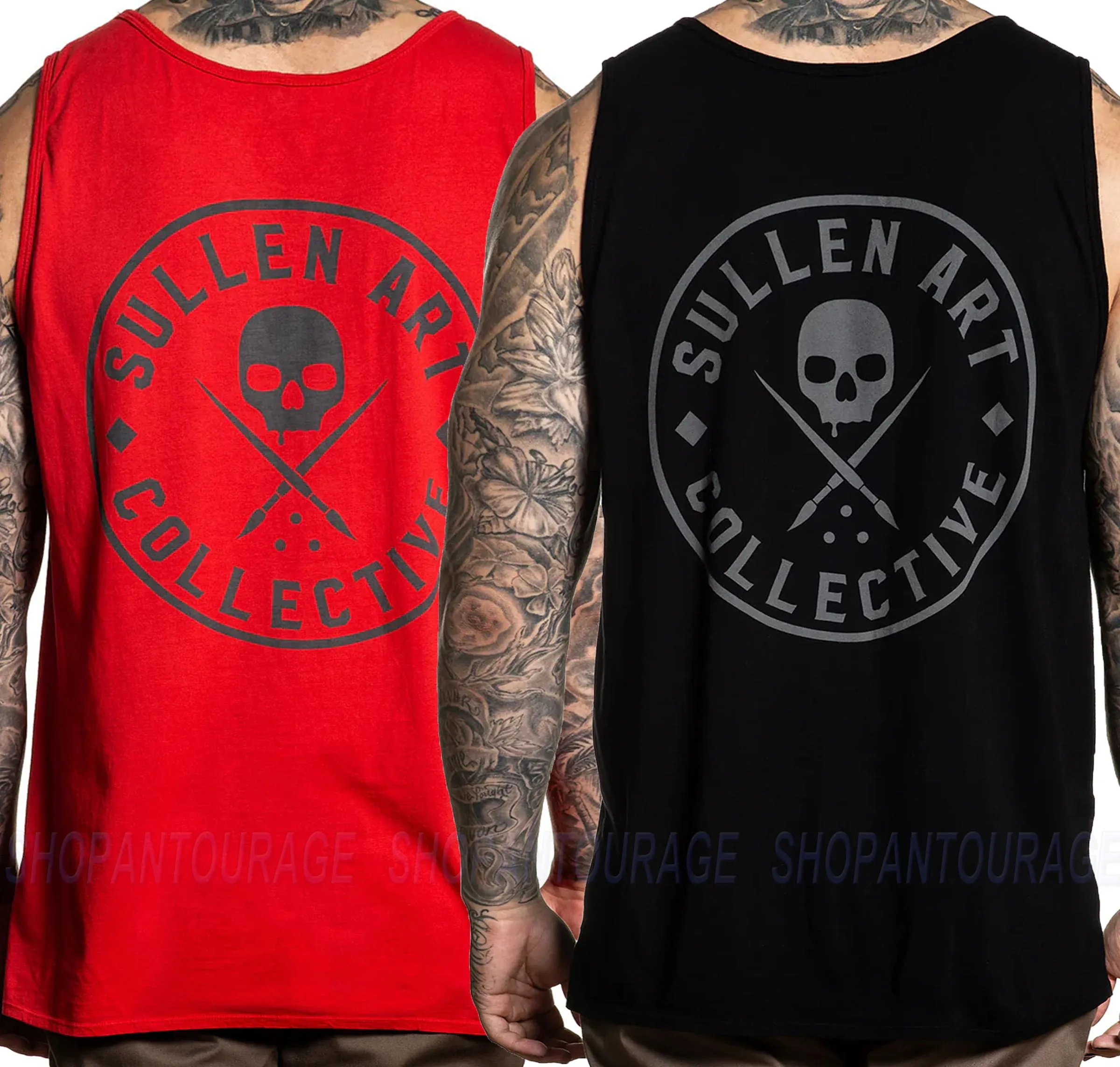 Sullen Art Collective Forever SCM3201 New Graphic Tattoo Sleeveless Tank Top For Men | 2 Colors