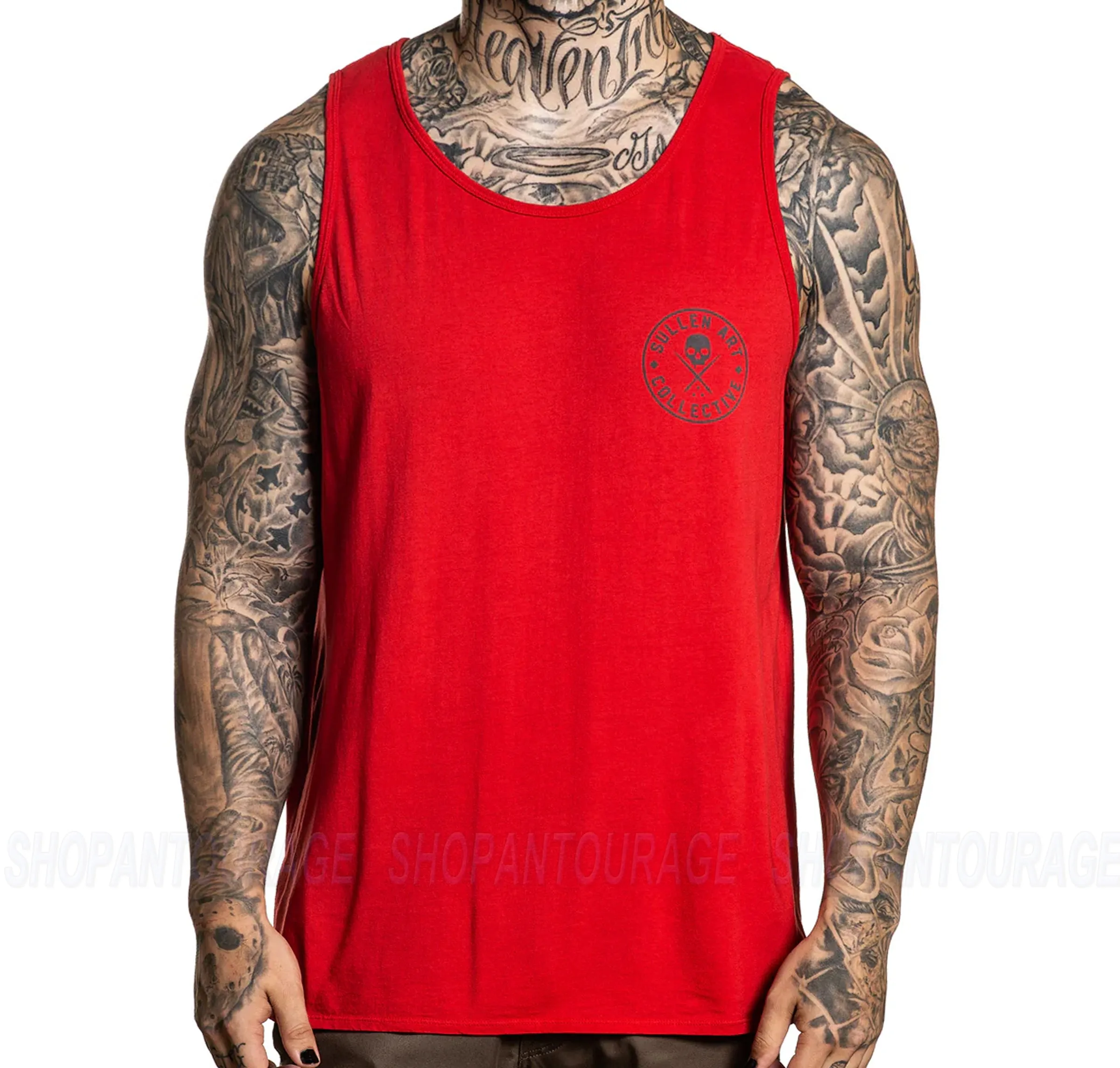 Sullen Art Collective Forever SCM3201 New Graphic Tattoo Sleeveless Tank Top For Men | 2 Colors