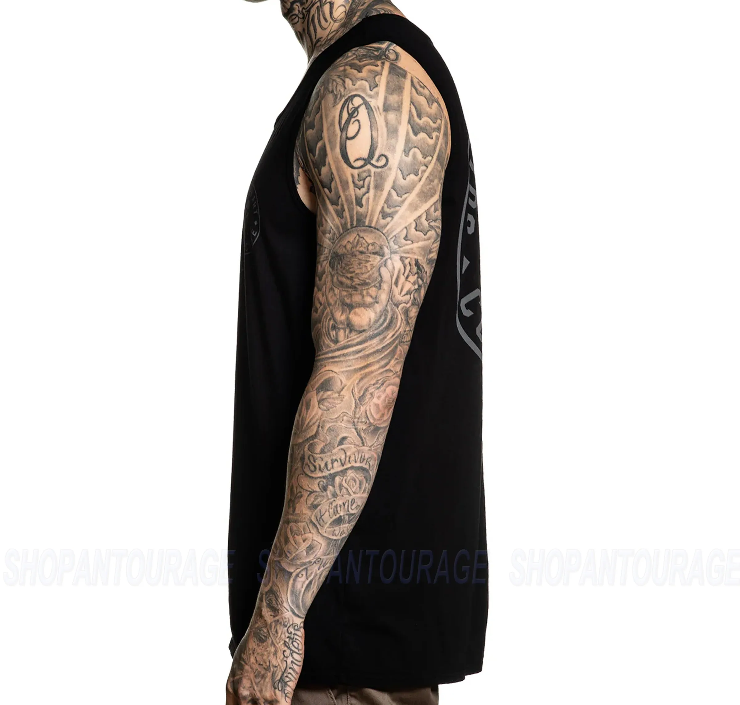 Sullen Art Collective Forever SCM3201 New Graphic Tattoo Sleeveless Tank Top For Men | 2 Colors