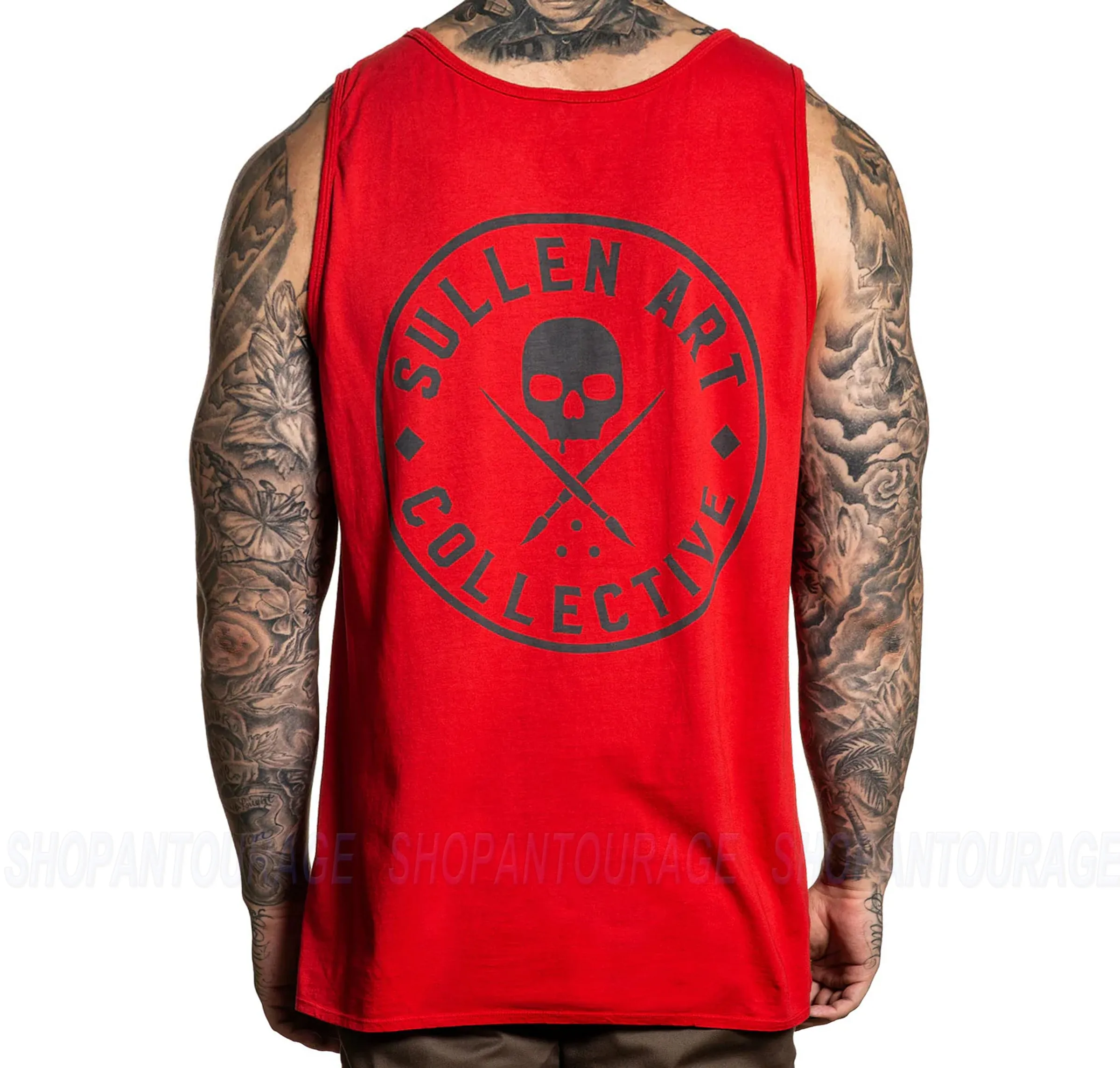 Sullen Art Collective Forever SCM3201 New Graphic Tattoo Sleeveless Tank Top For Men | 2 Colors