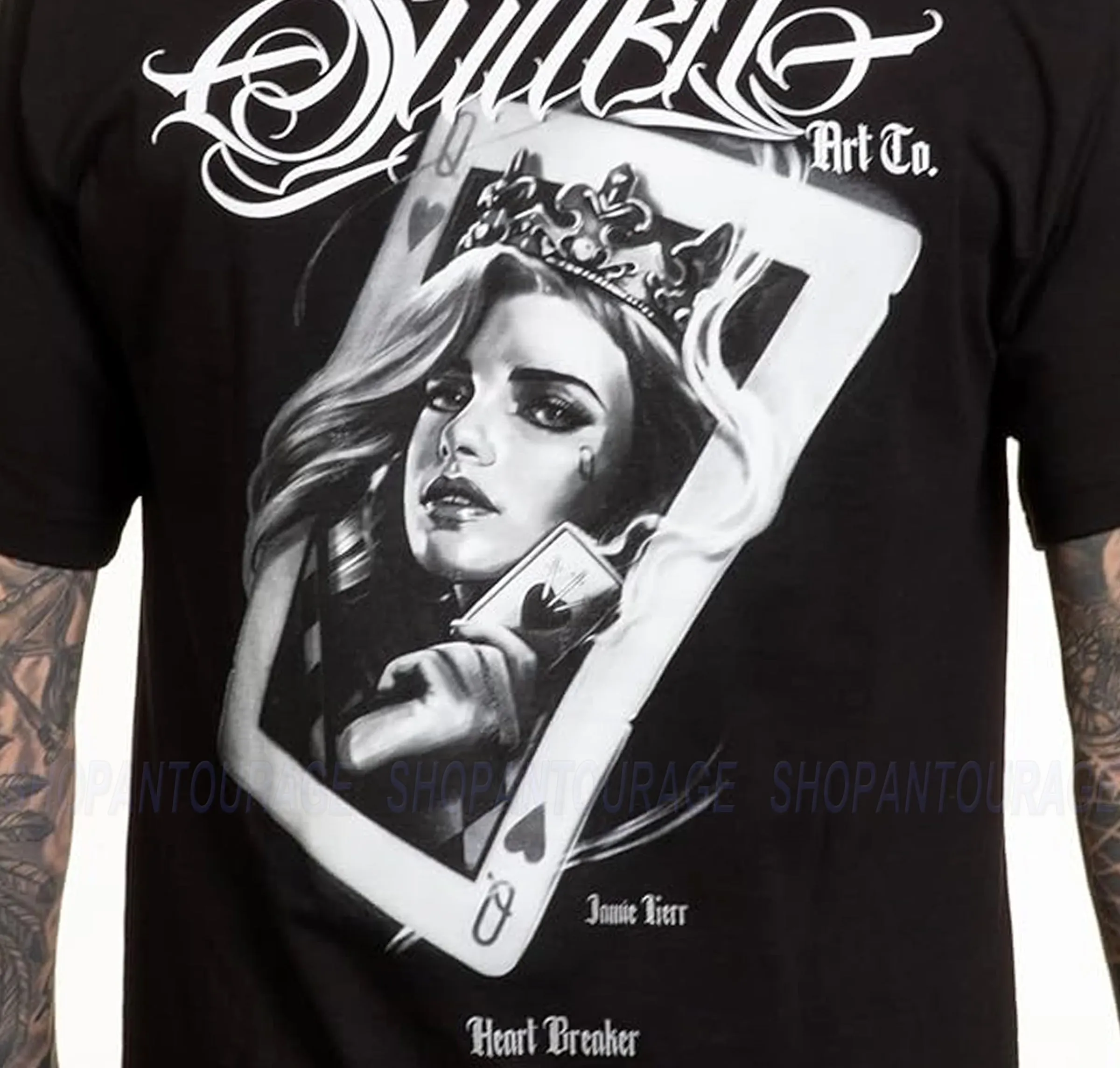 Sullen Art Collective Heart Breaker Standard SCM5462 Short Sleeve Men`s T-shirt