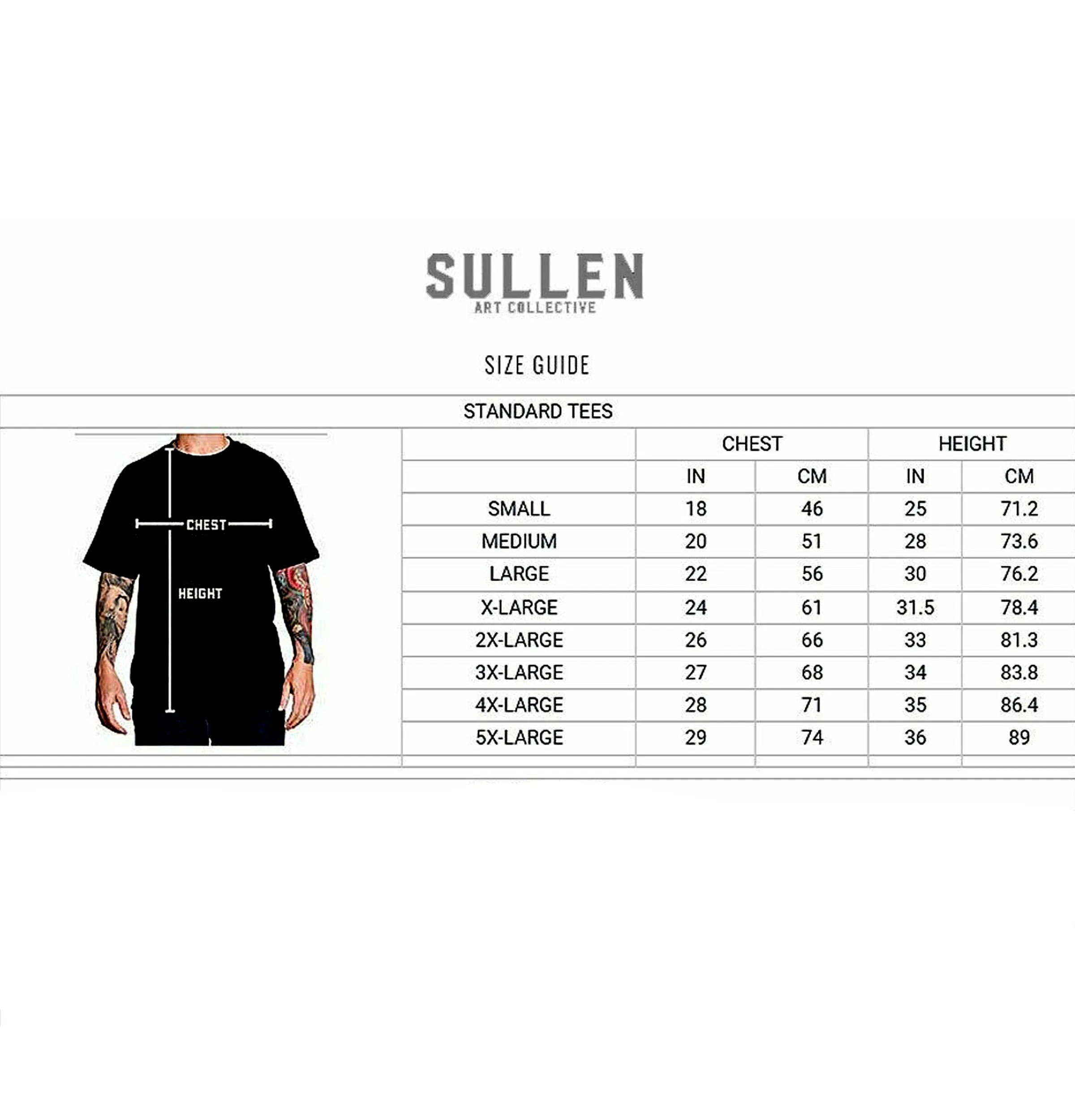 Sullen Art Collective Lifted Standard Fit SCM6467 New Short Sleeve Men`s T-shirt
