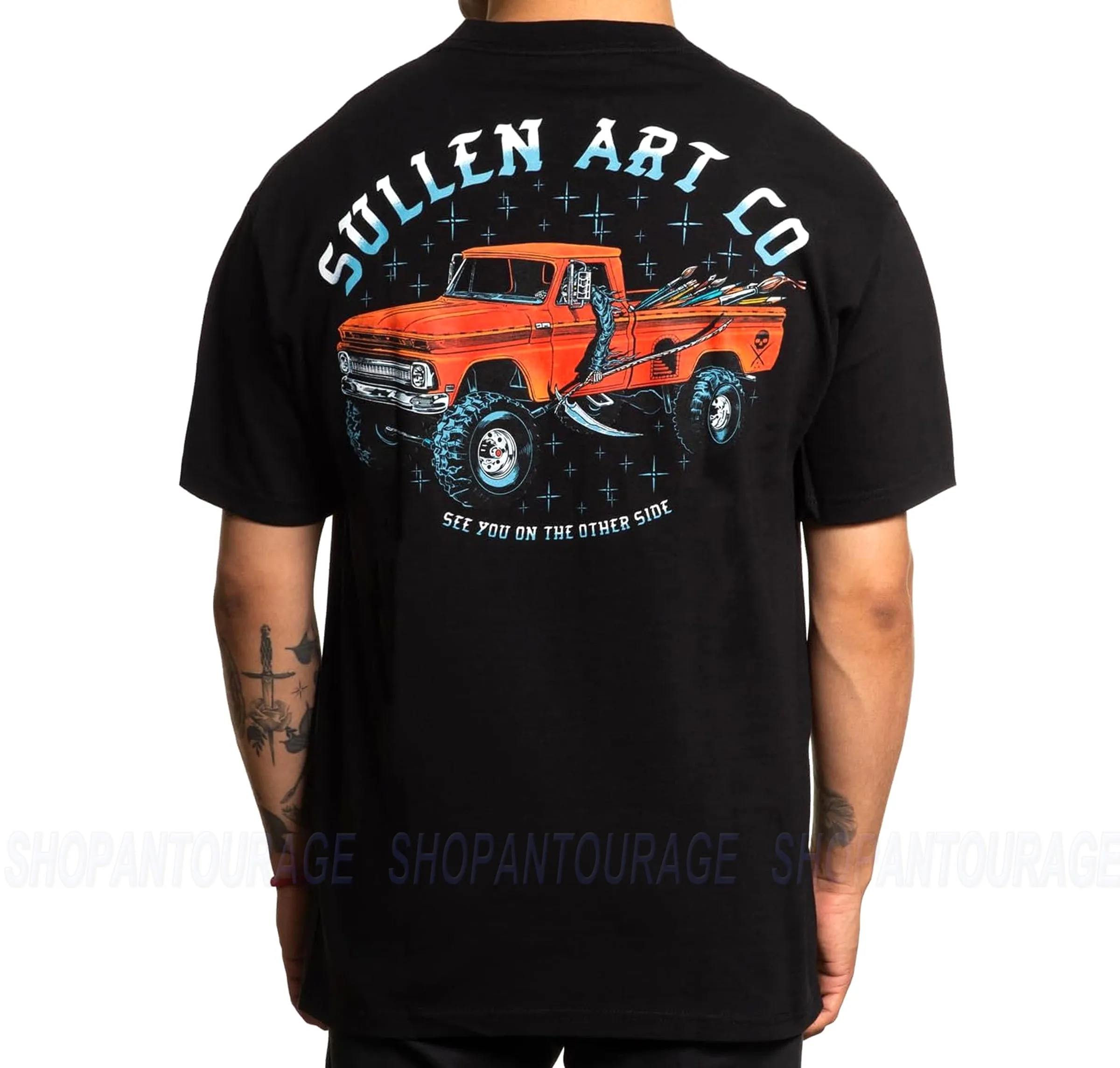 Sullen Art Collective Lifted Standard Fit SCM6467 New Short Sleeve Men`s T-shirt