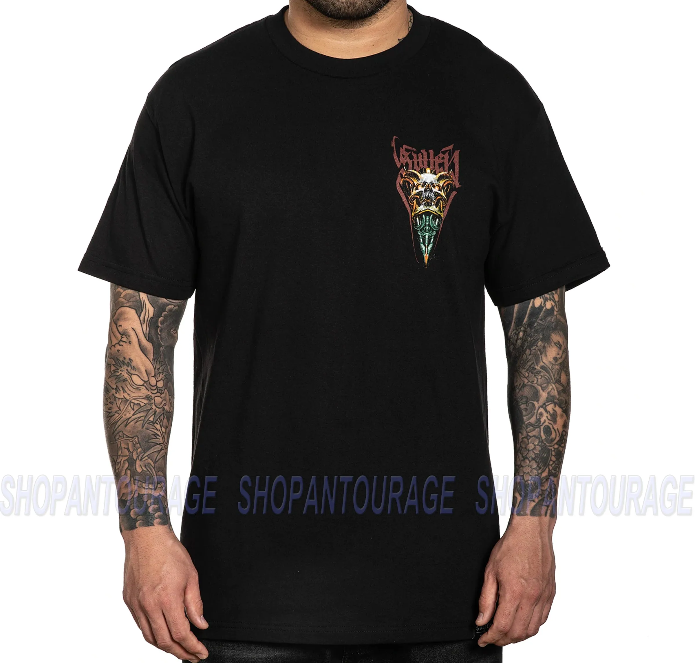 Sullen Art Collective Mads Thrill Black SCM3772 Standard Short Sleeve Men`s T-shirt