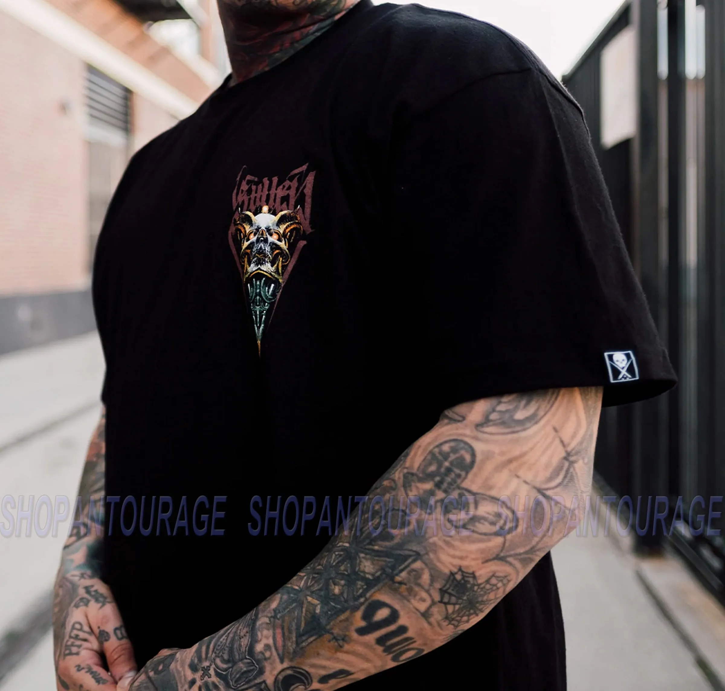 Sullen Art Collective Mads Thrill Black SCM3772 Standard Short Sleeve Men`s T-shirt